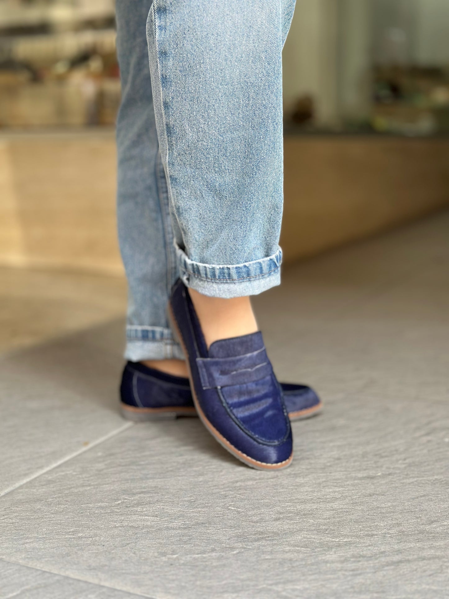 Mocassins BELANG NAVY 08336 femme