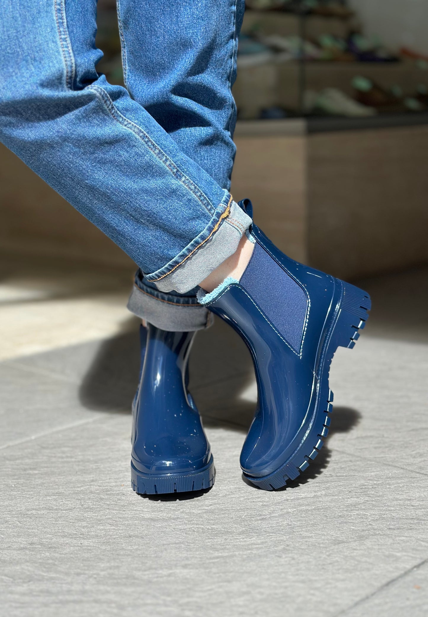 Bottines de pluie EIRWEN naval LEMON JELLY