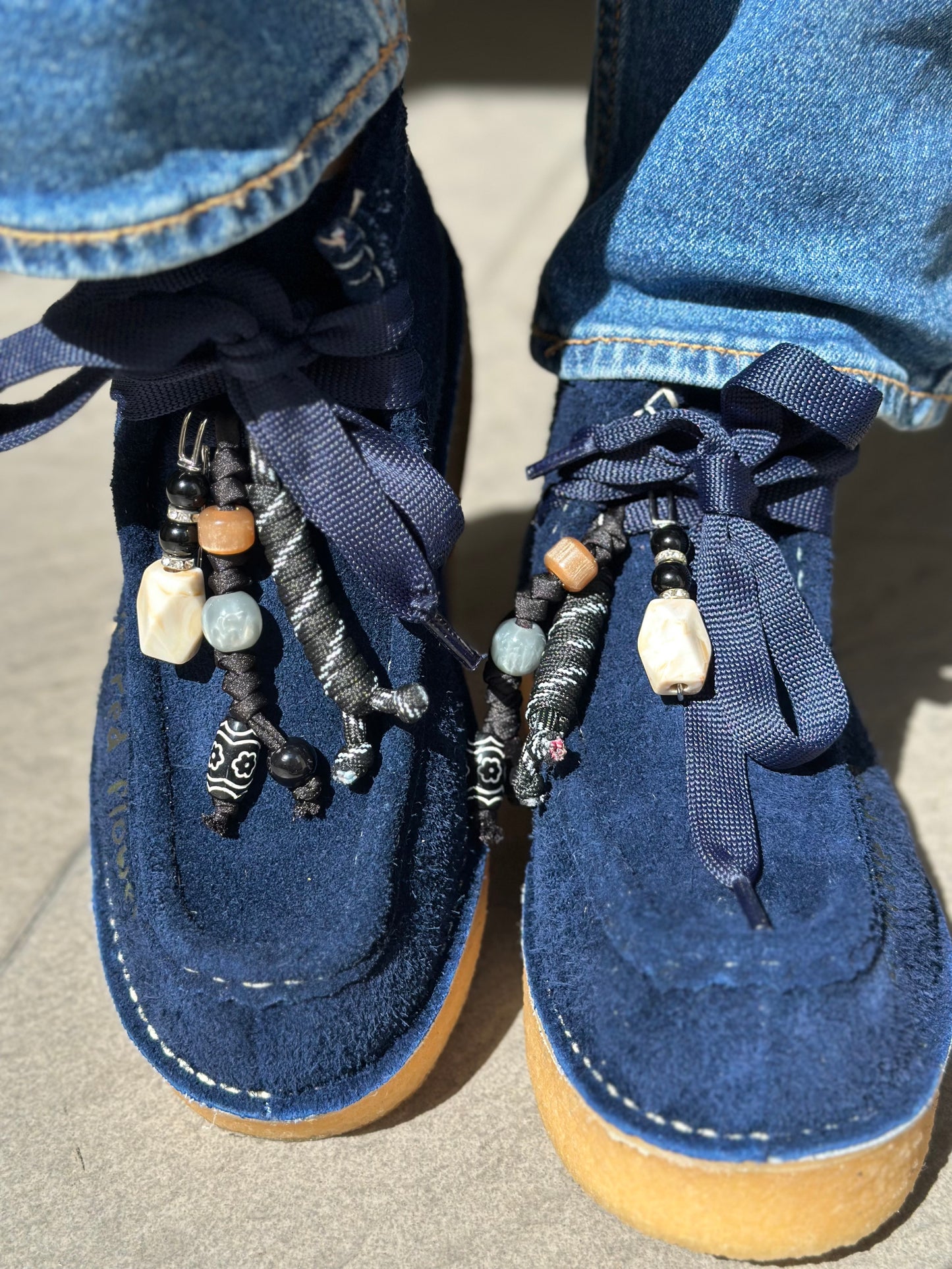 Chaussures montantes NAN-KU EFK-03 BLUE femme
