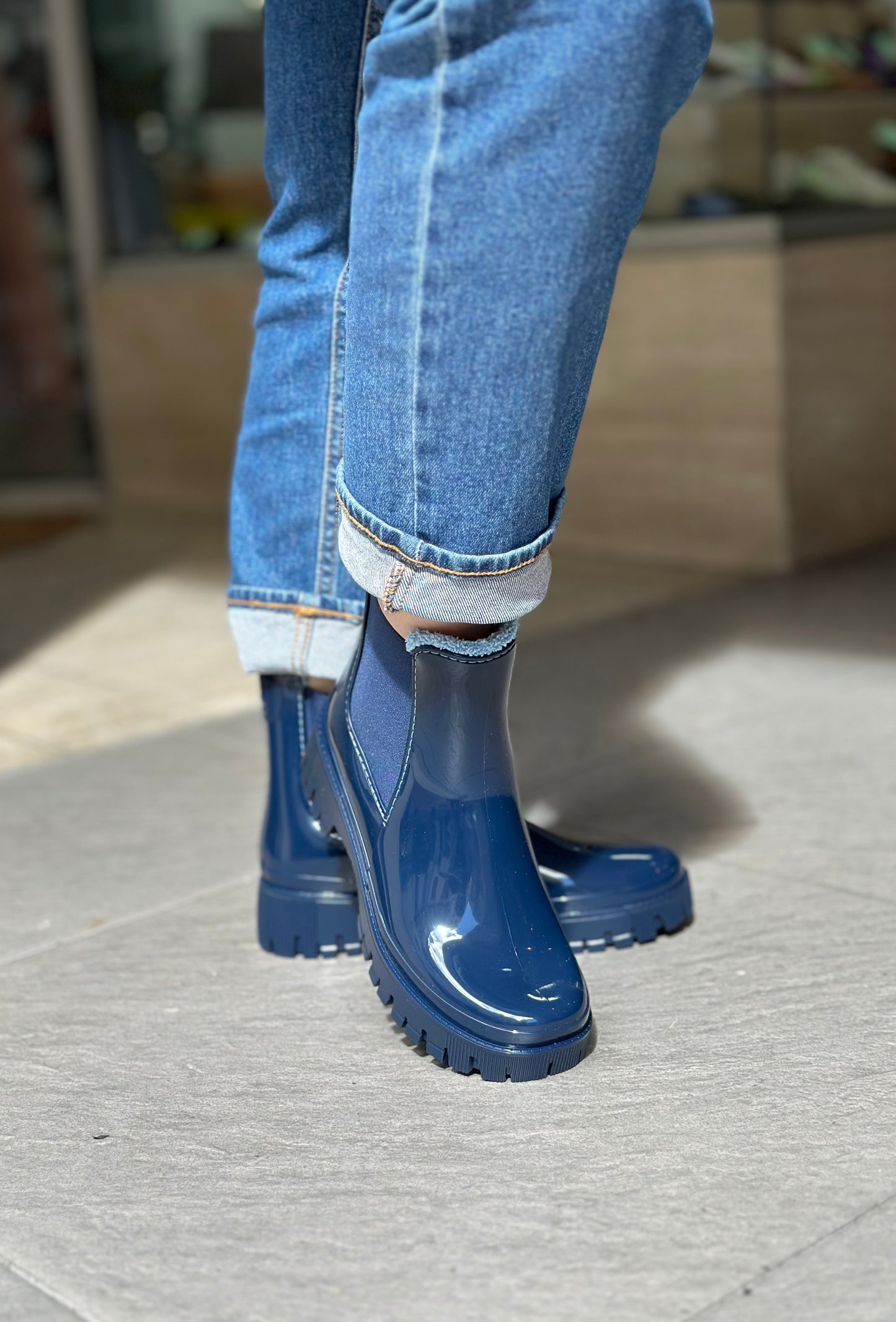 Bottines de pluie EIRWEN naval LEMON JELLY