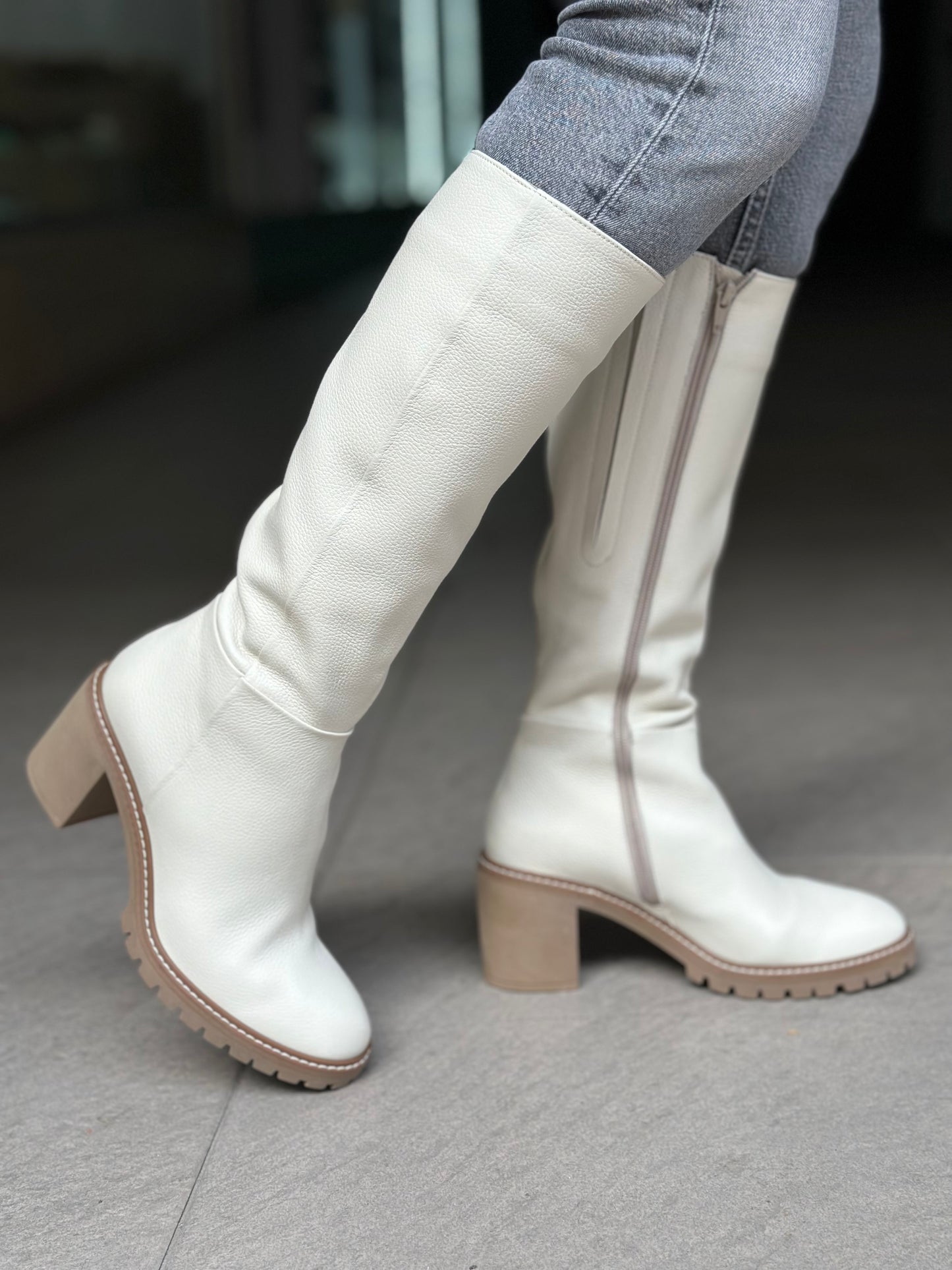 Bottes SOFTWAVES blanches femme