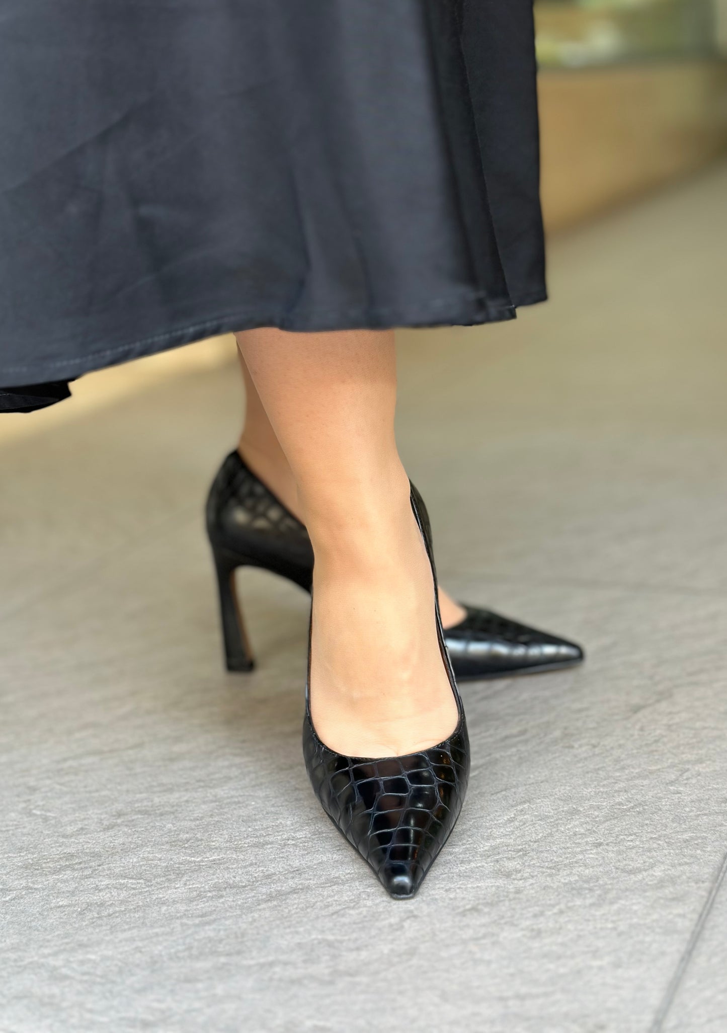 Escarpins ANGEL ALARCON 25559-539C MANATI NOIR femme