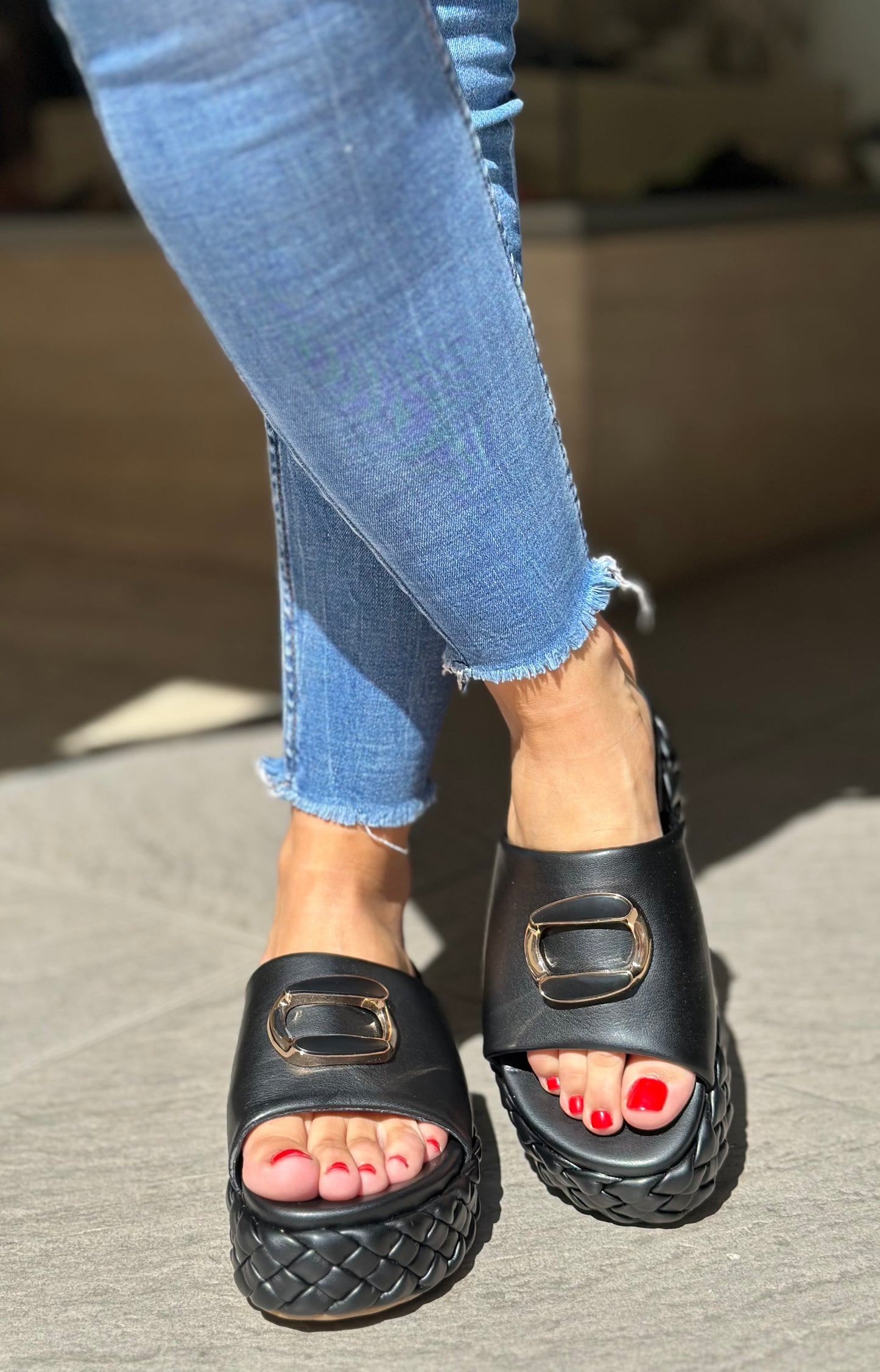 Mules CAFE NOIR Noir femme