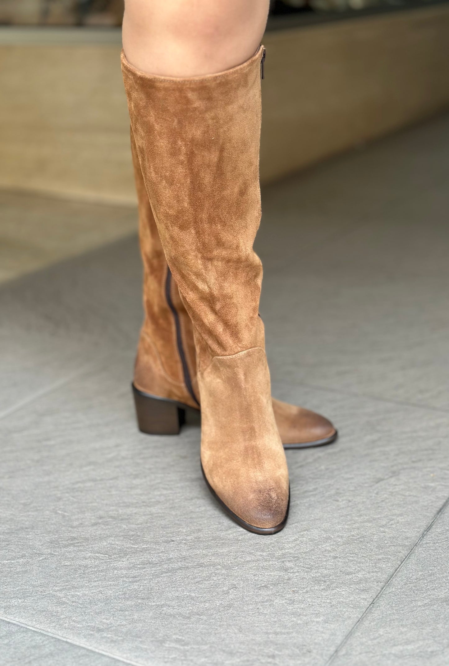 Bottes MAISON21 1981 SAYO WHISKY CAMEL femme