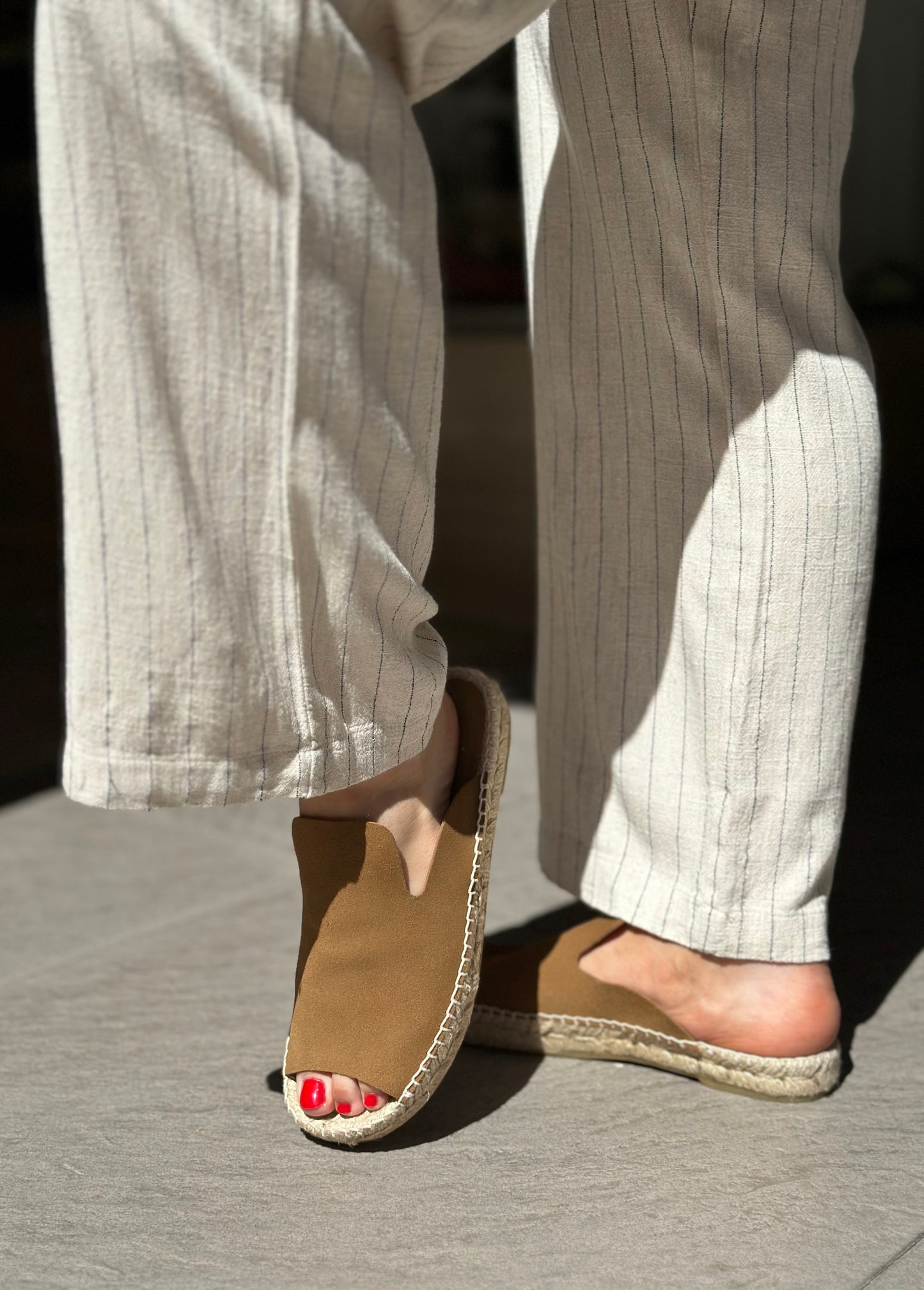 Nu-pieds PALOMITAS by PALOMA BARCELO camel femme