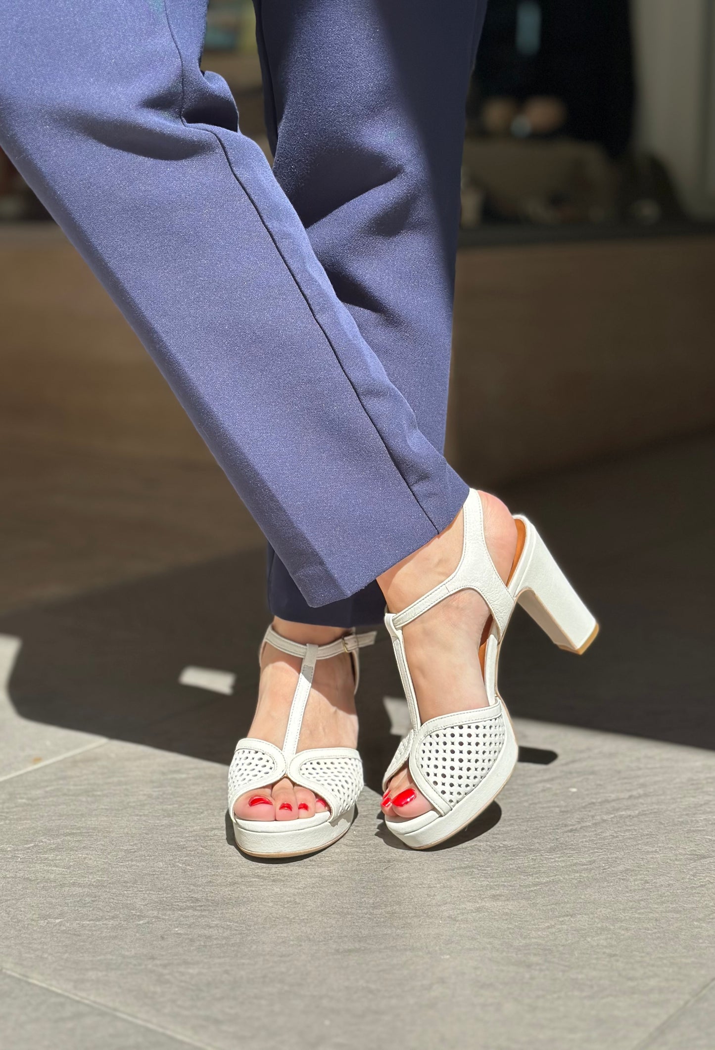 Nu-pieds à talons LES VENUES Beige Femme