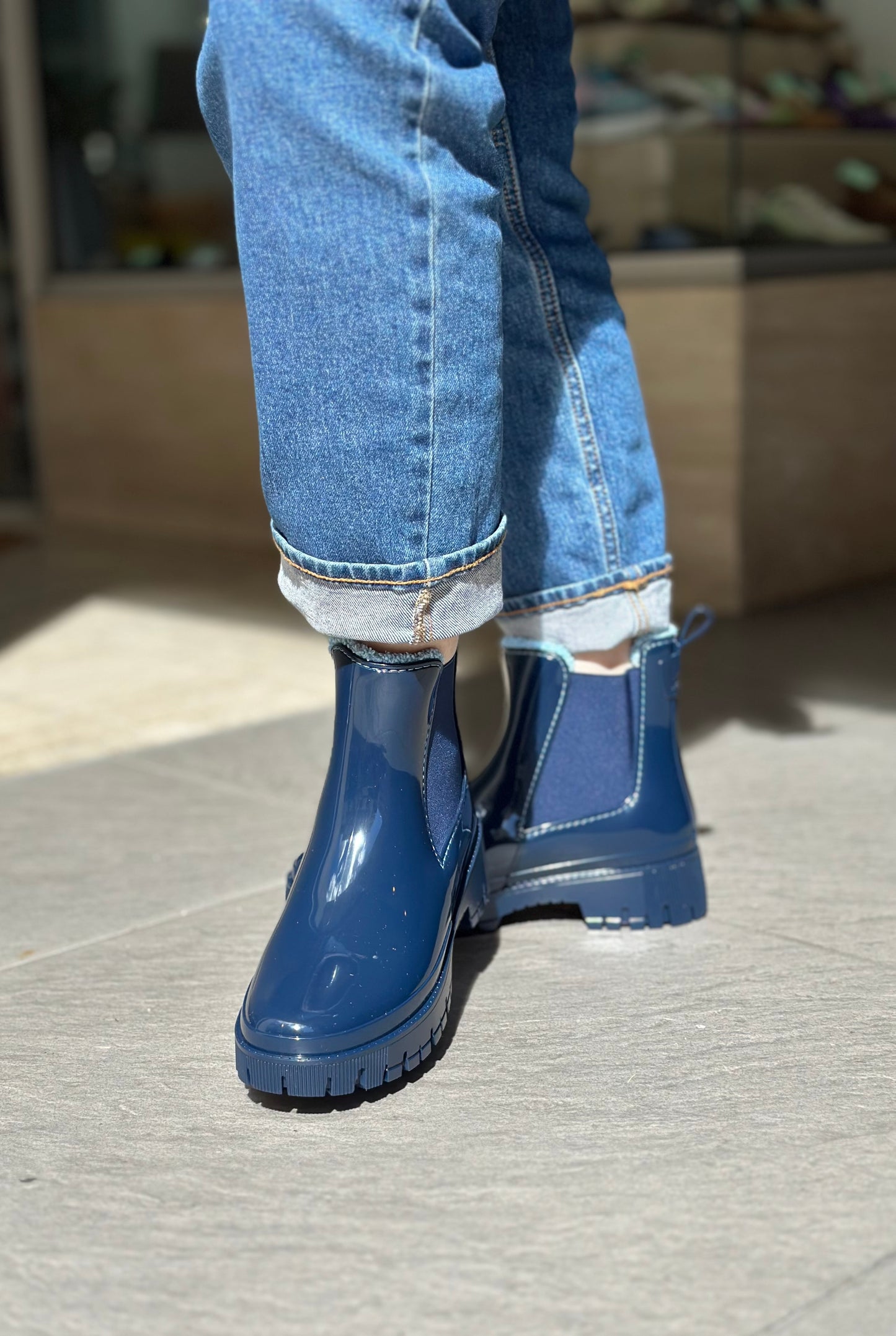 Bottines de pluie EIRWEN naval LEMON JELLY