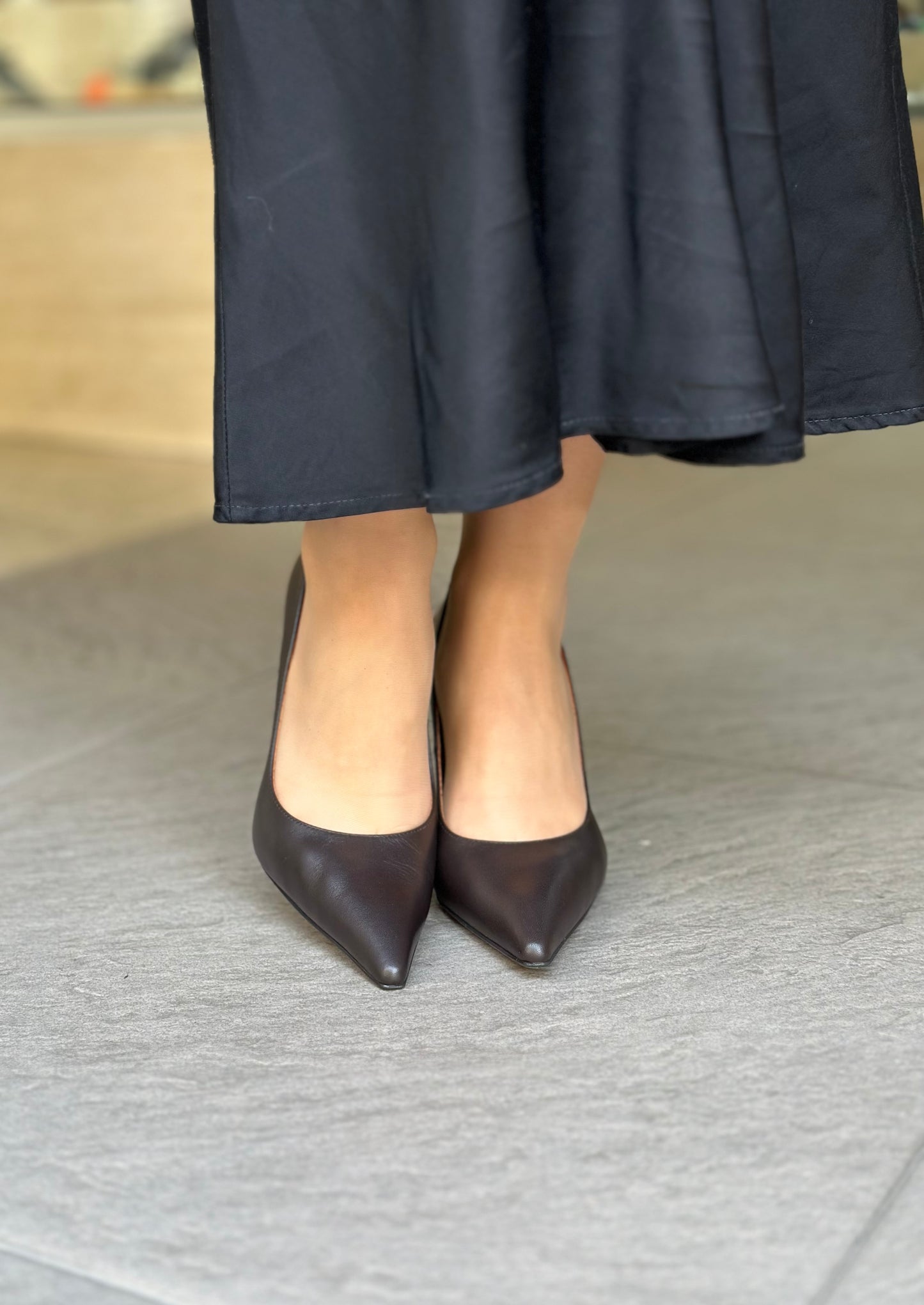 Escarpins ANGEL ALARCON 25559-539C NAPA VOLGA MARRON femme
