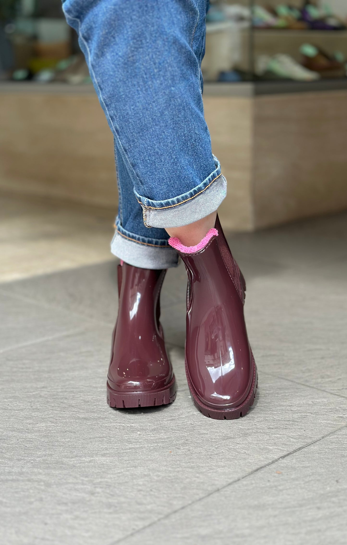 Bottines de pluie EIRWEN dark cherry LEMON JELLY