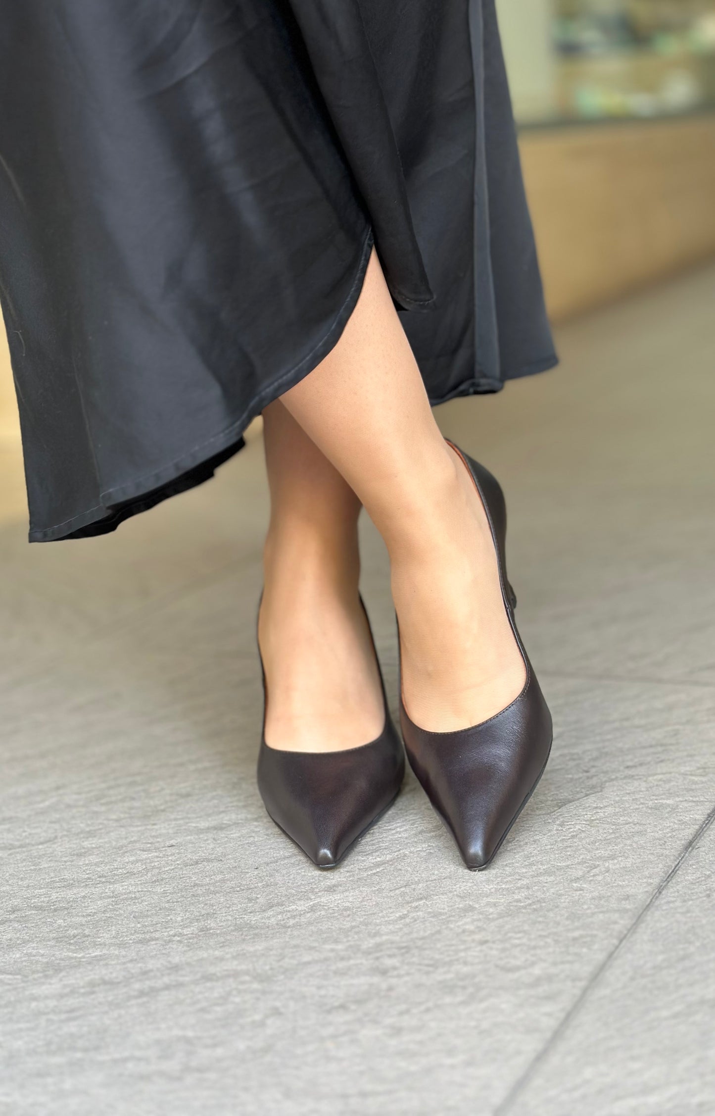Escarpins ANGEL ALARCON 25552-458B NAPA VOLGA MARRON femme