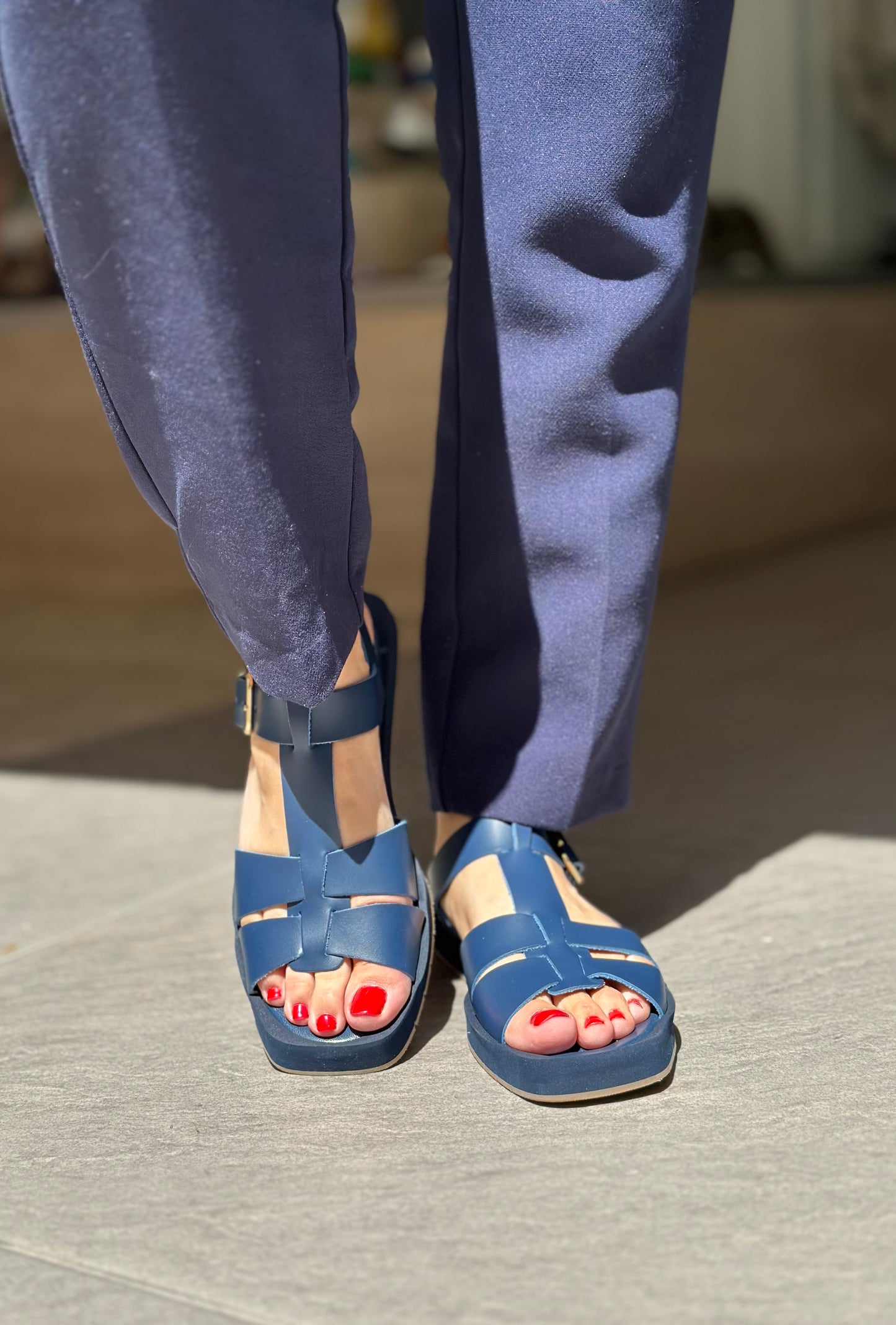 Sandales PALOMITAS by PALOMA BARCELO Bleu femme