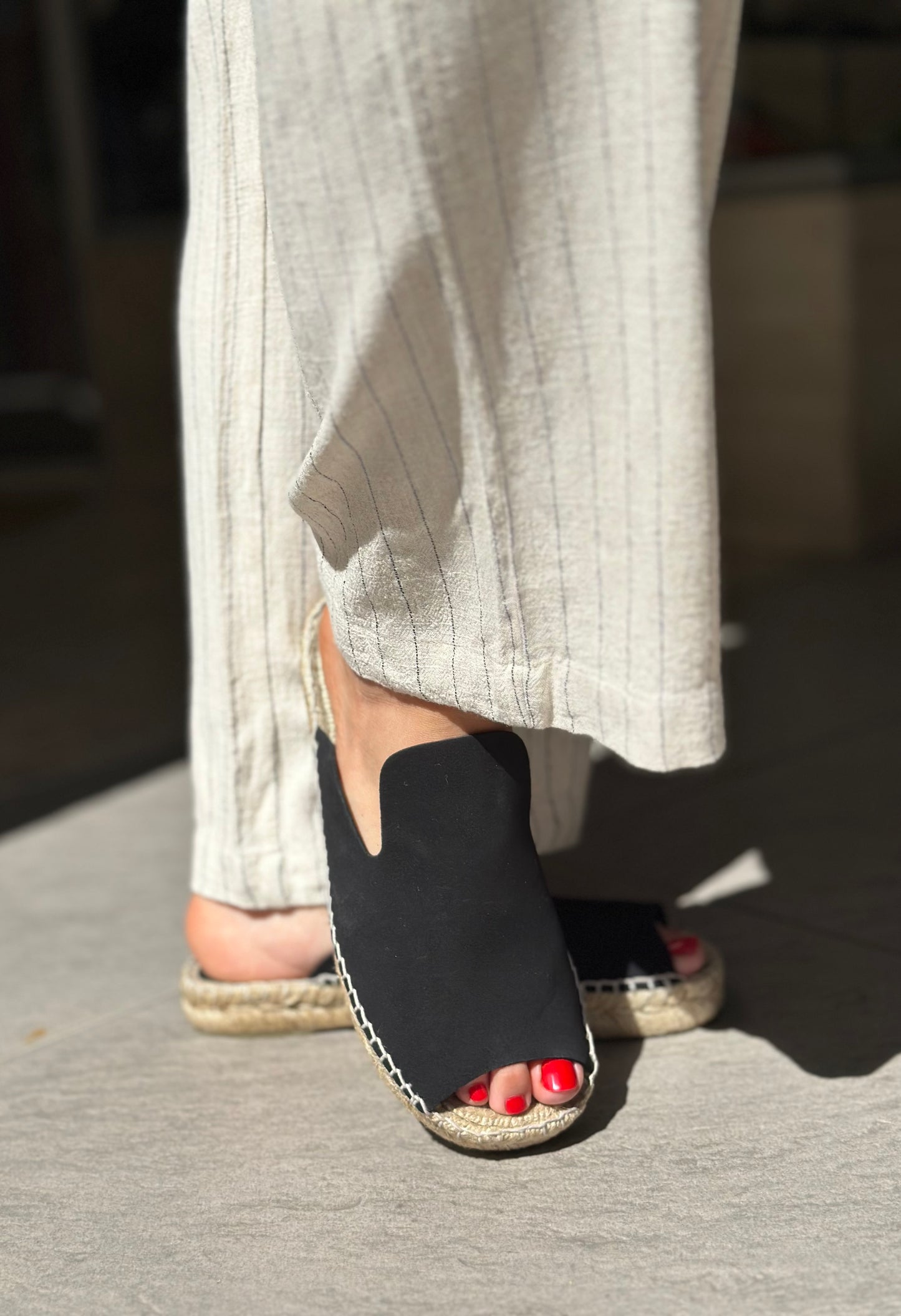 Nu-pieds PALOMITAS by PALOMA BARCELO noir femme