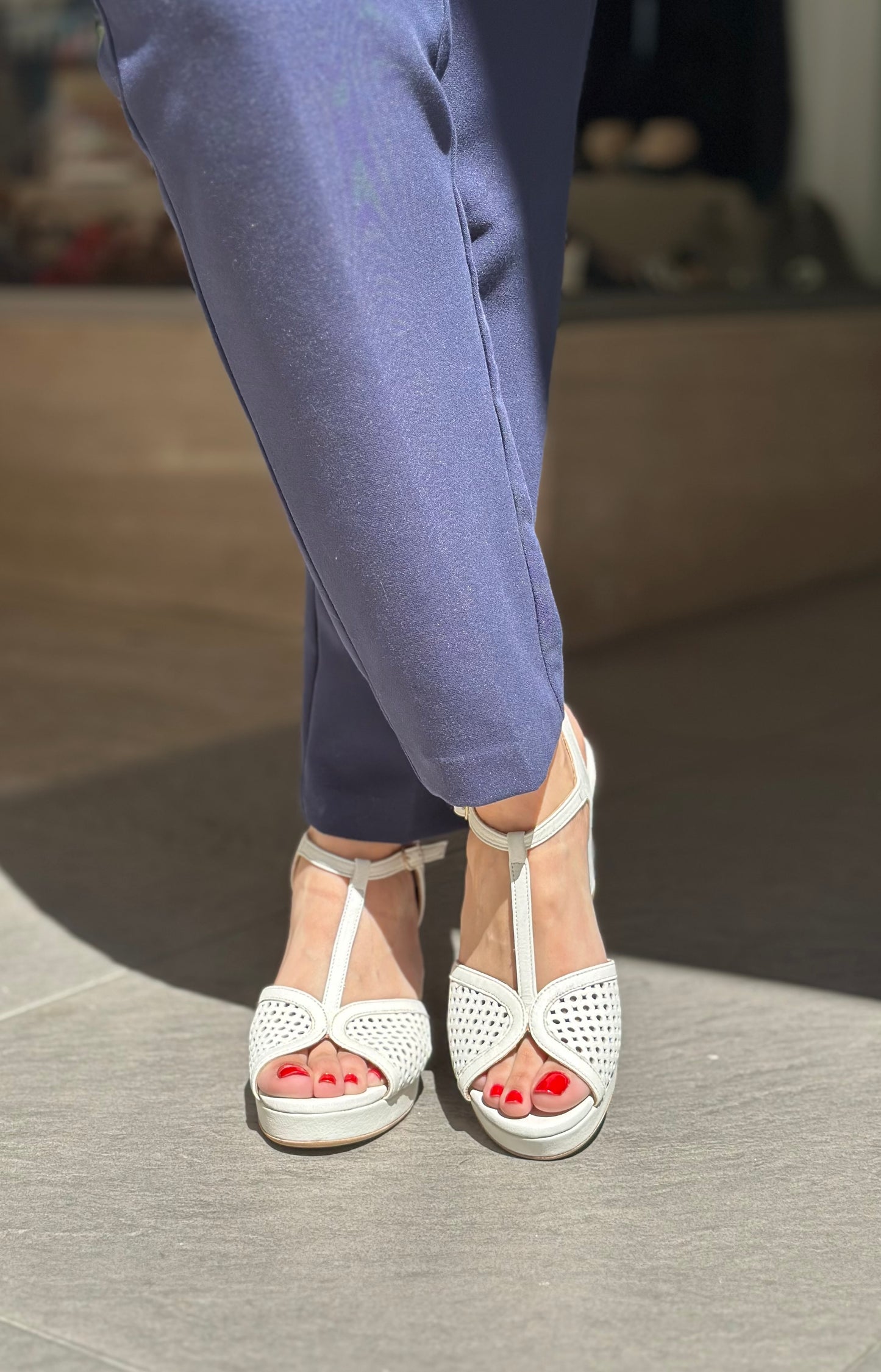 Nu-pieds à talons LES VENUES Beige Femme