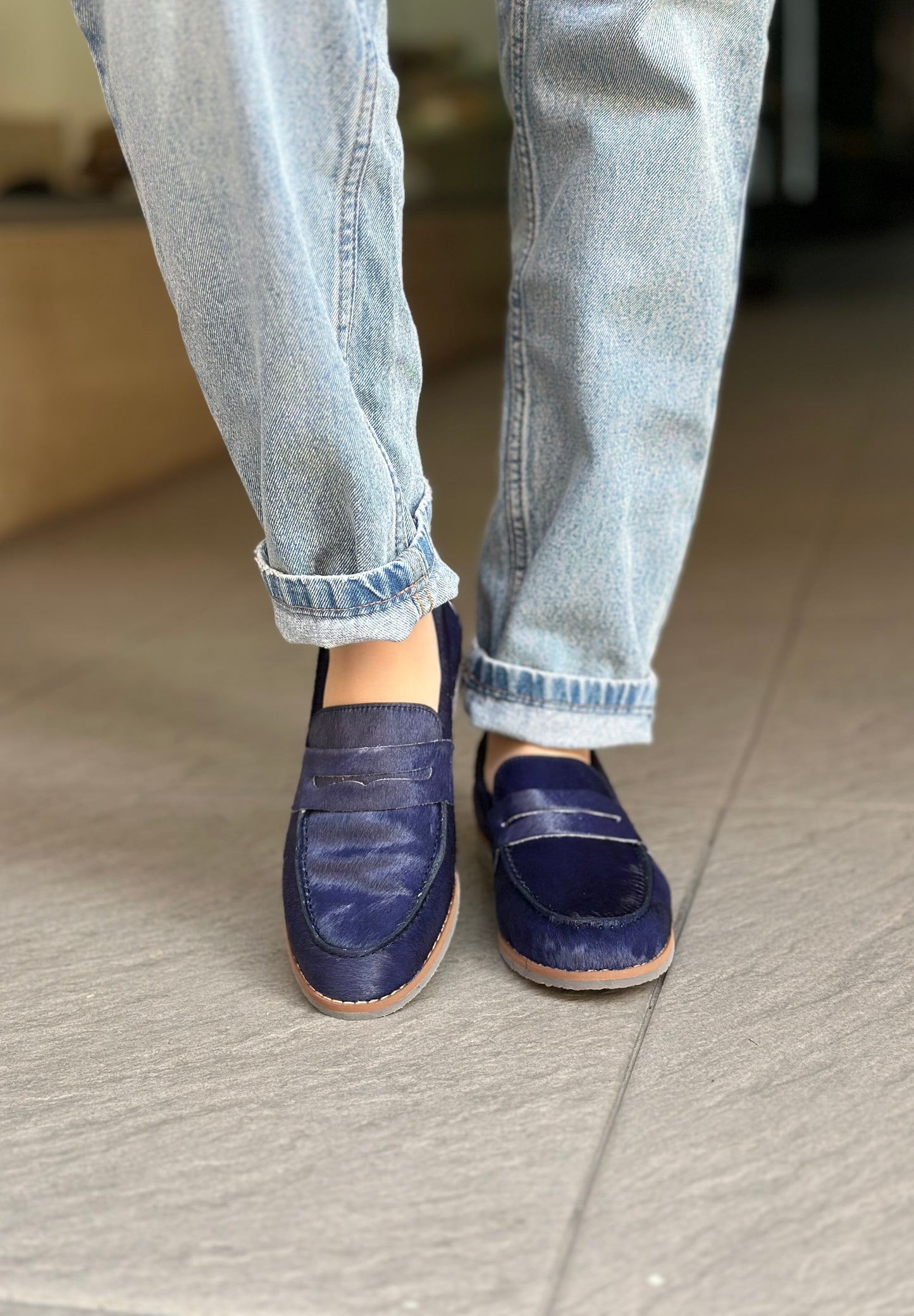 Mocassins BELANG NAVY 08336 femme