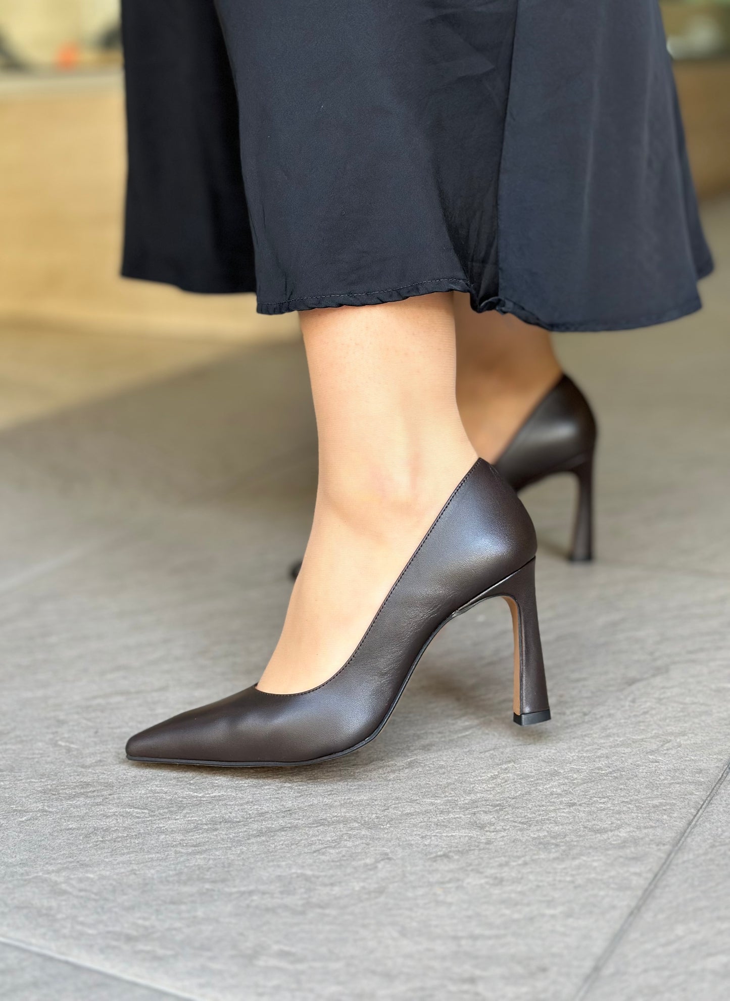 Escarpins ANGEL ALARCON 25559-539C NAPA VOLGA MARRON femme
