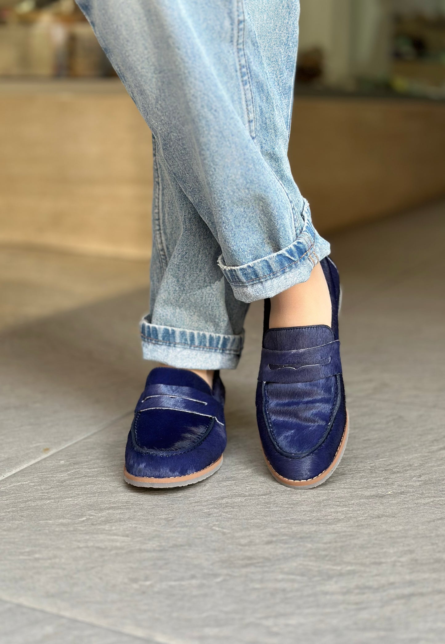 Mocassins BELANG NAVY 08336 femme
