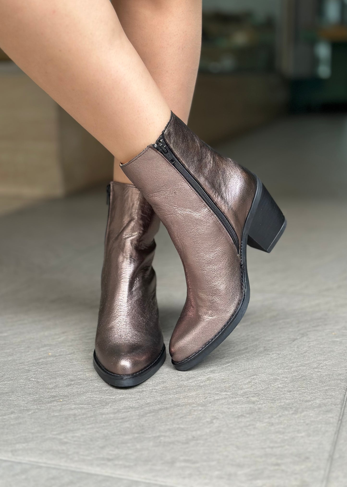 Bottines NGY LAMINADO CHUMBO femme