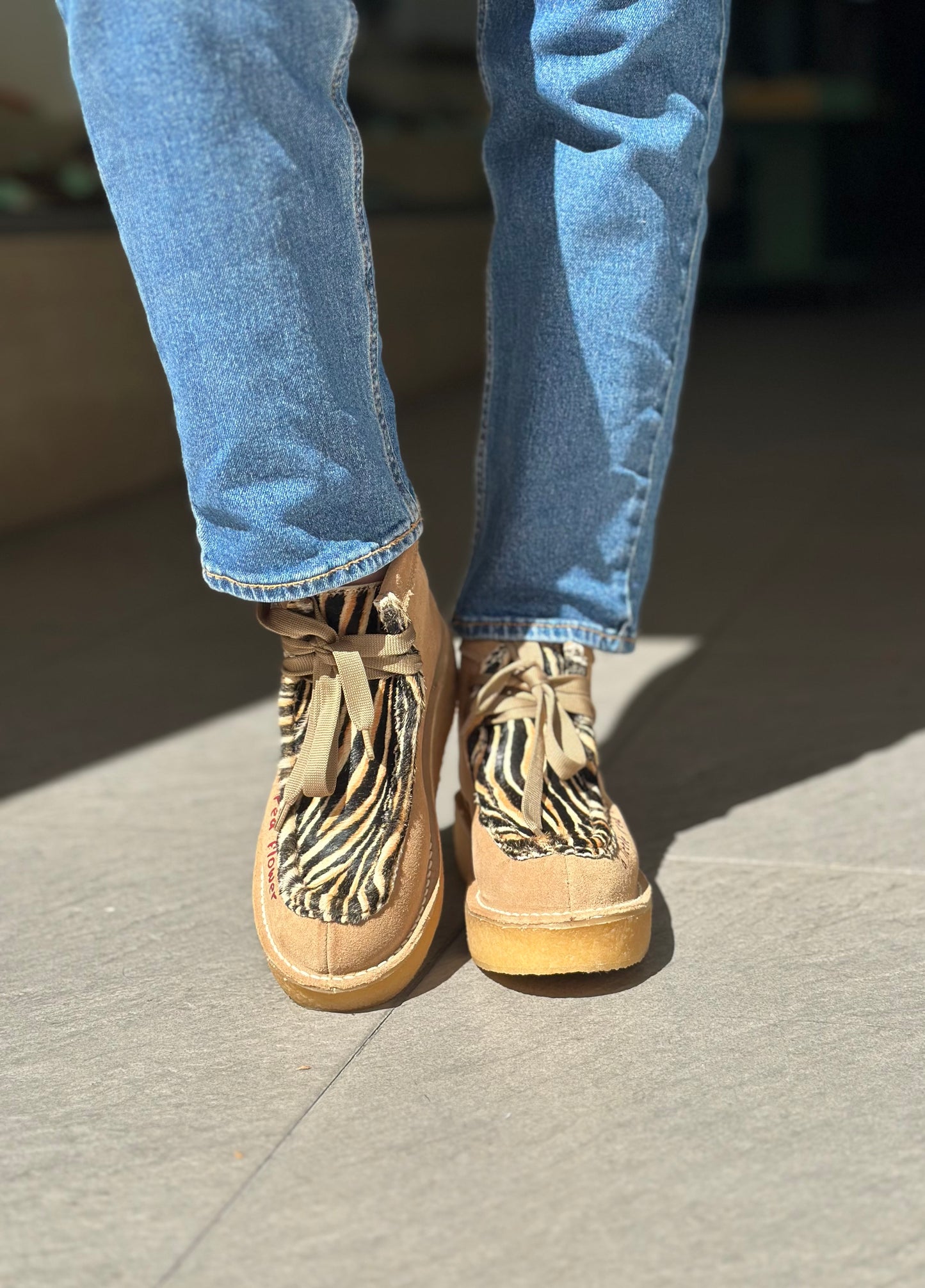 Chaussures montantes NAN-KU EFK-02 ZEBRA femme