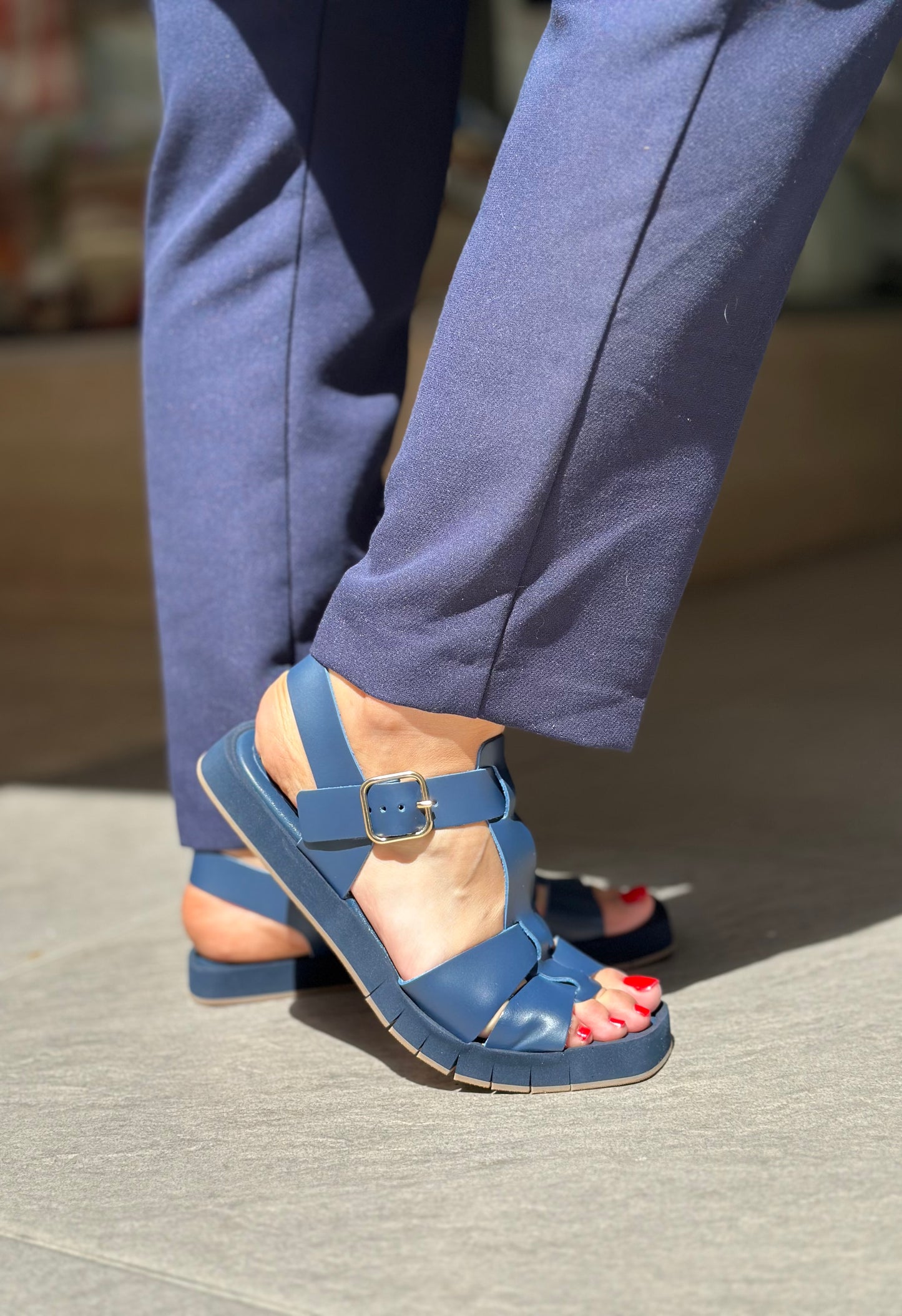 Sandales PALOMITAS by PALOMA BARCELO Bleu femme