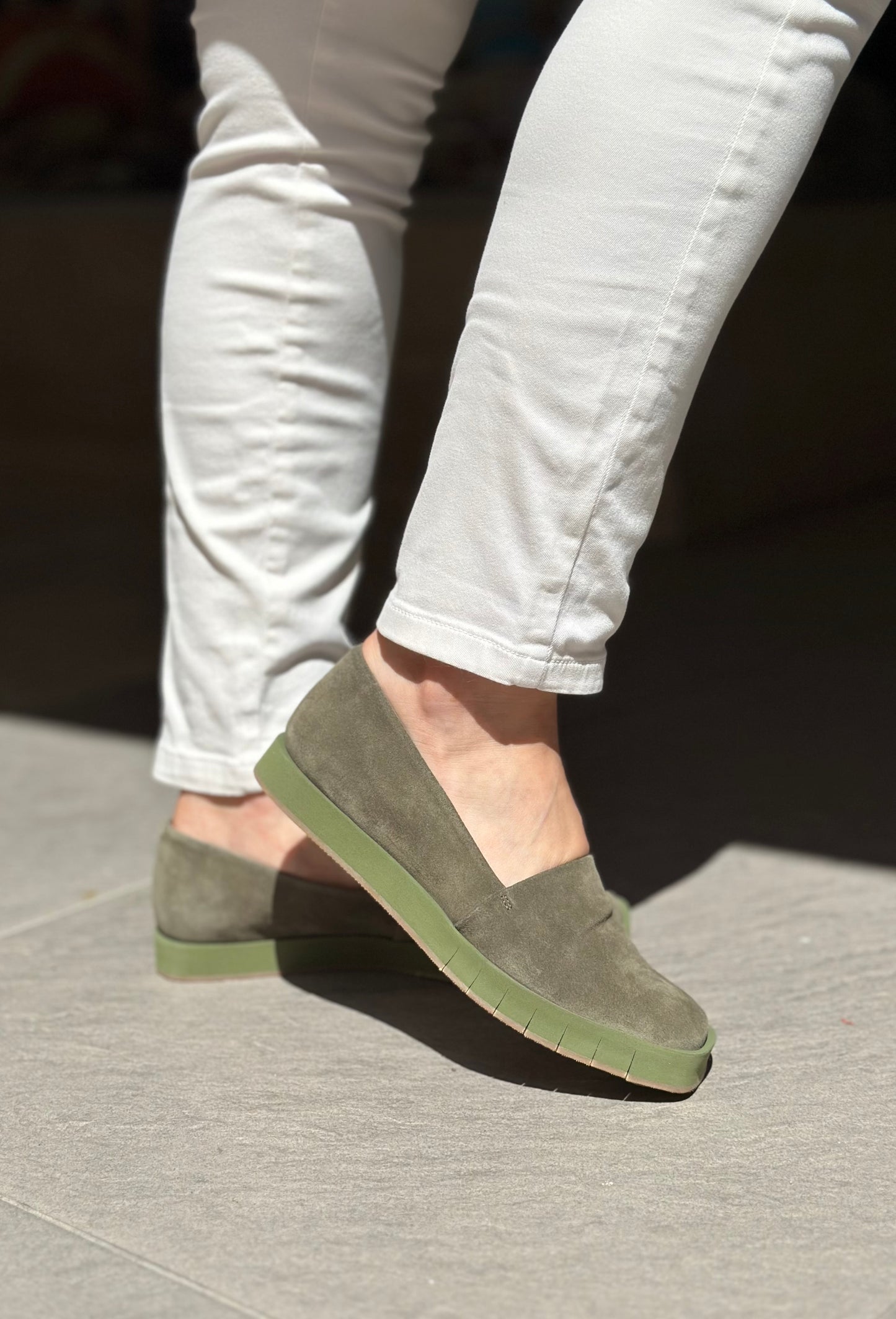 Mocassins PALOMITAS by PALOMA BARCELO kaki femme