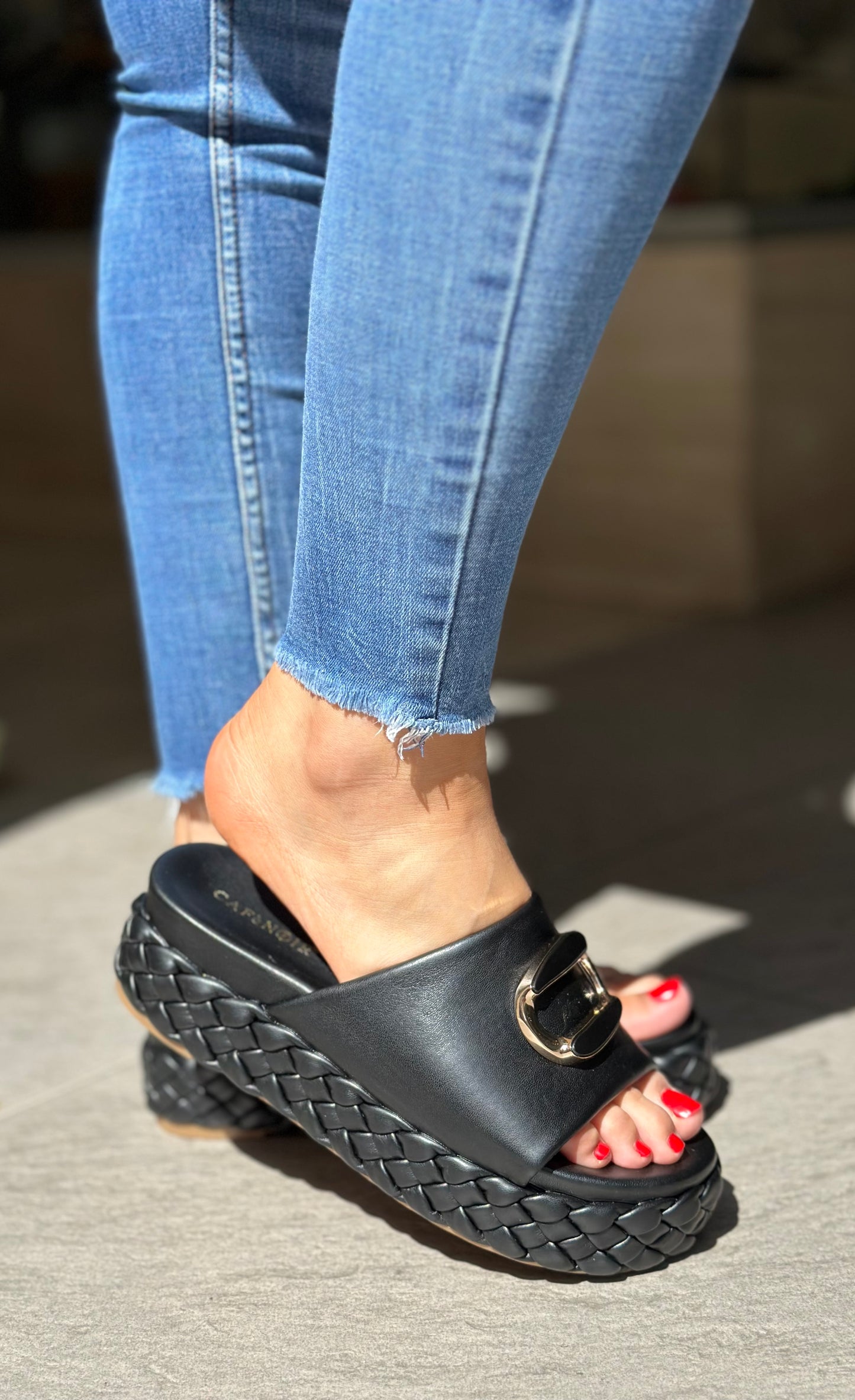 Mules CAFE NOIR Noir femme