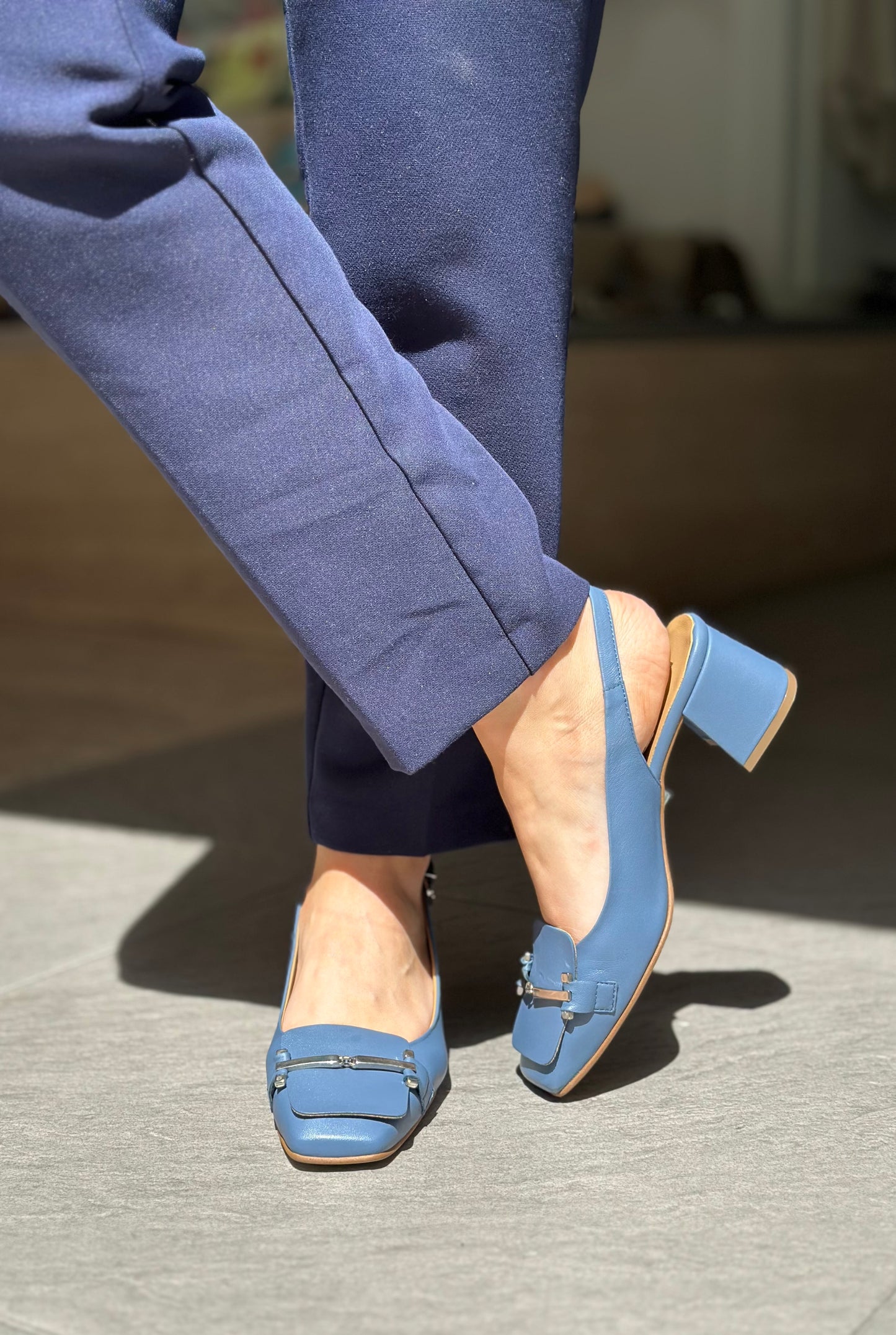 Chaussures à talons PEDRO MIRALLES bleu femme