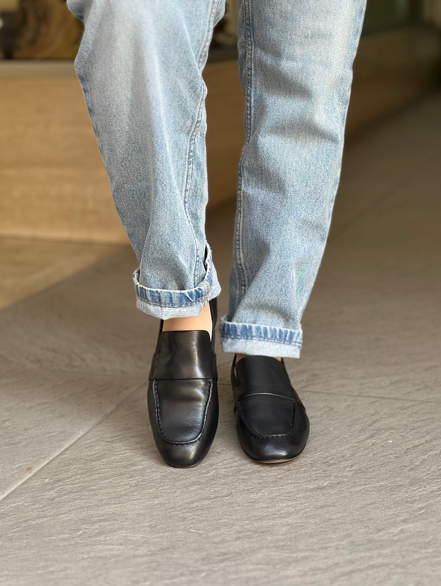 Mocassins JVAM 32011 PAT BLACK femme