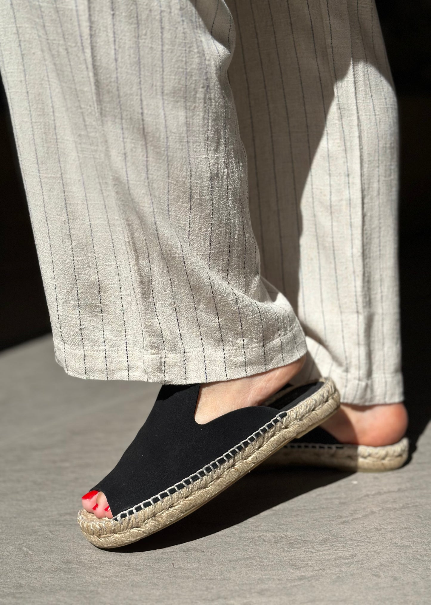Nu-pieds PALOMITAS by PALOMA BARCELO noir femme