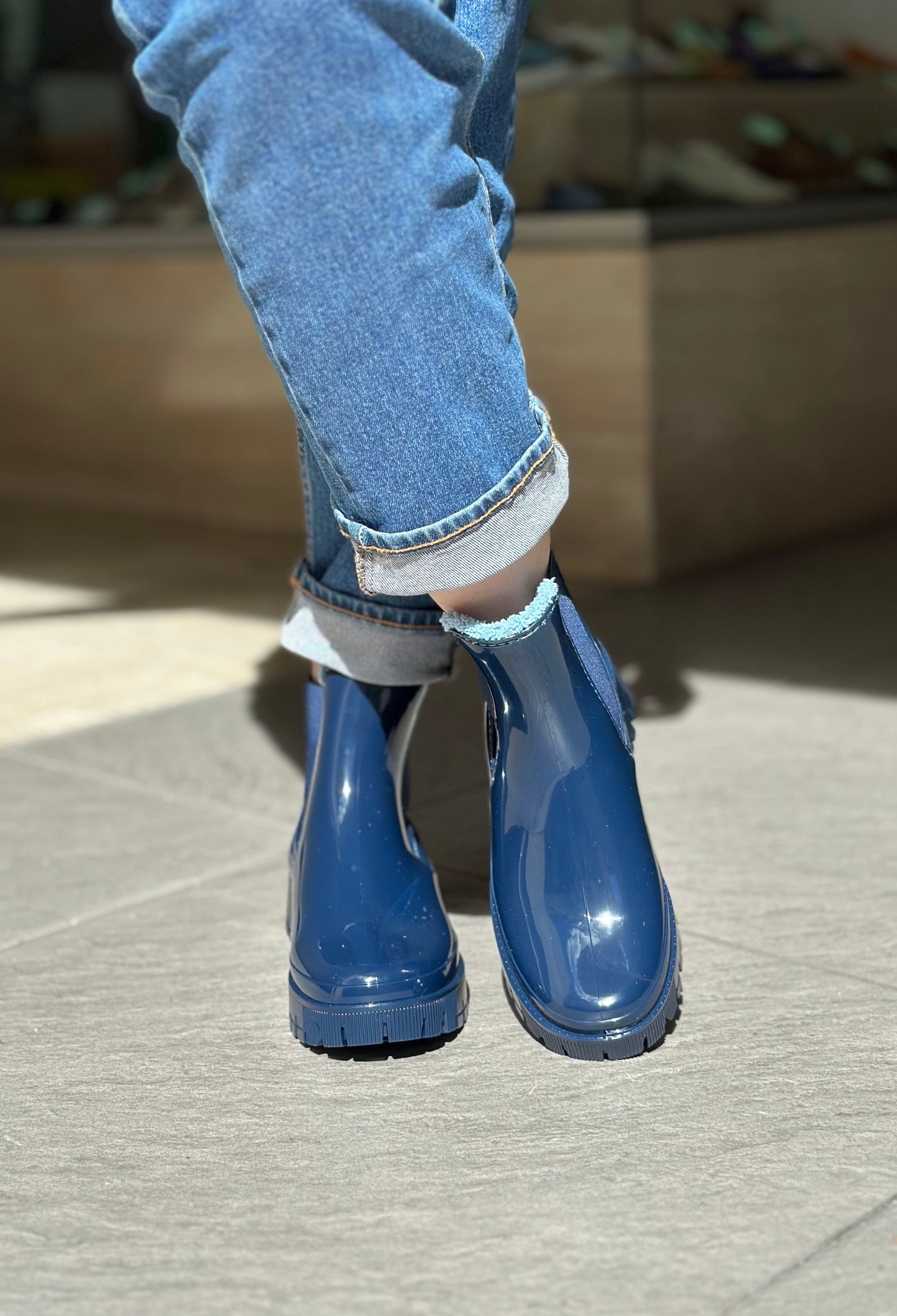 Bottines de pluie EIRWEN naval LEMON JELLY