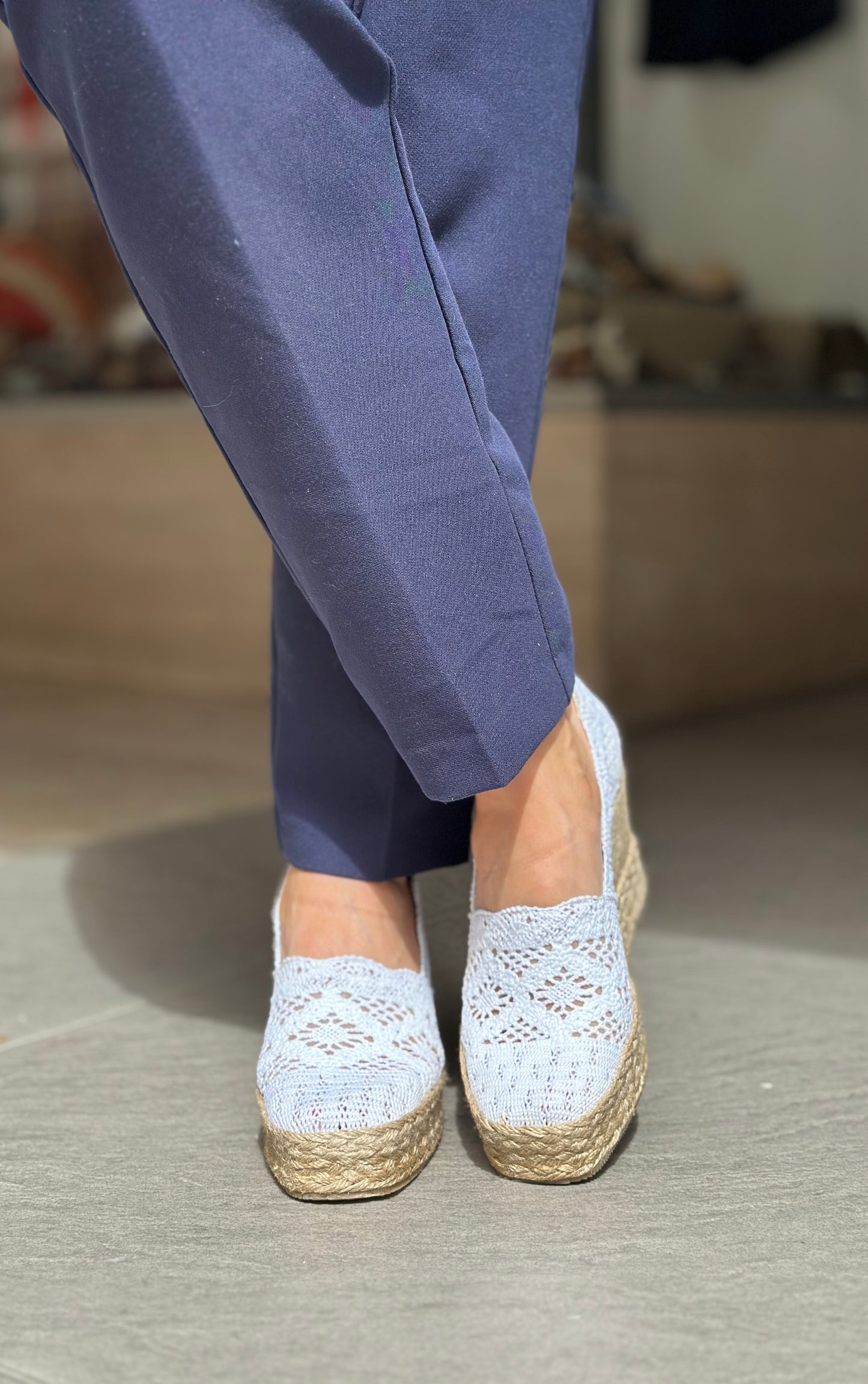 Talons compensés PALOMITAS by PALOMA BARCELO blanc femme