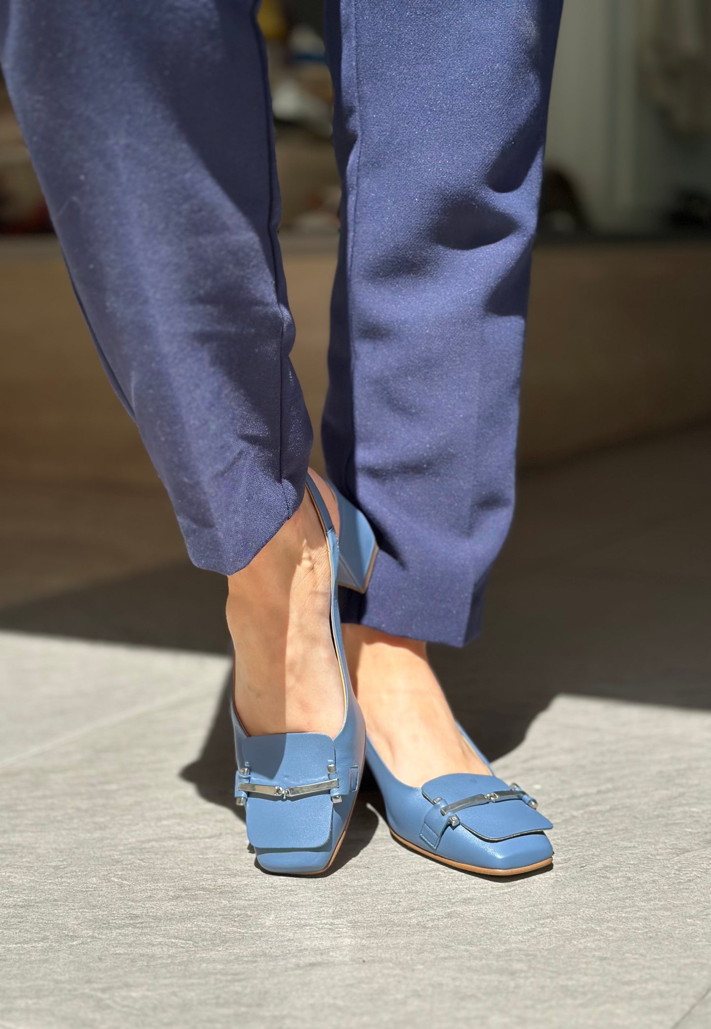Chaussures à talons PEDRO MIRALLES bleu femme