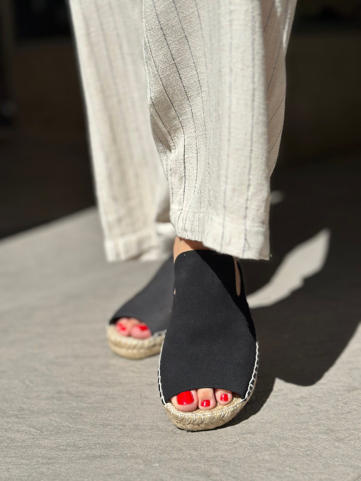 Nu-pieds PALOMITAS by PALOMA BARCELO noir femme
