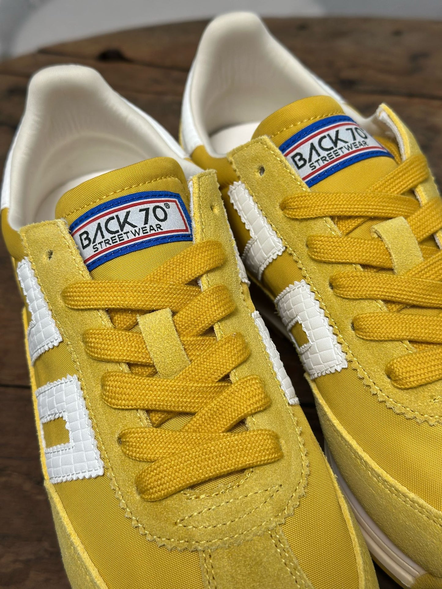 Baskets BACK 70 BARKLEY Jaune Femme