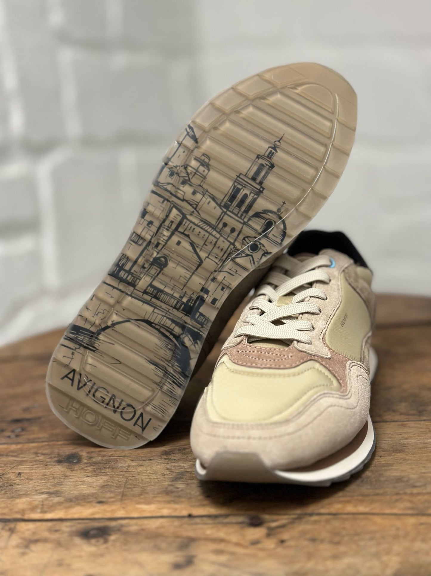 Baskets HOFF CITY AVIGNON Beige homme