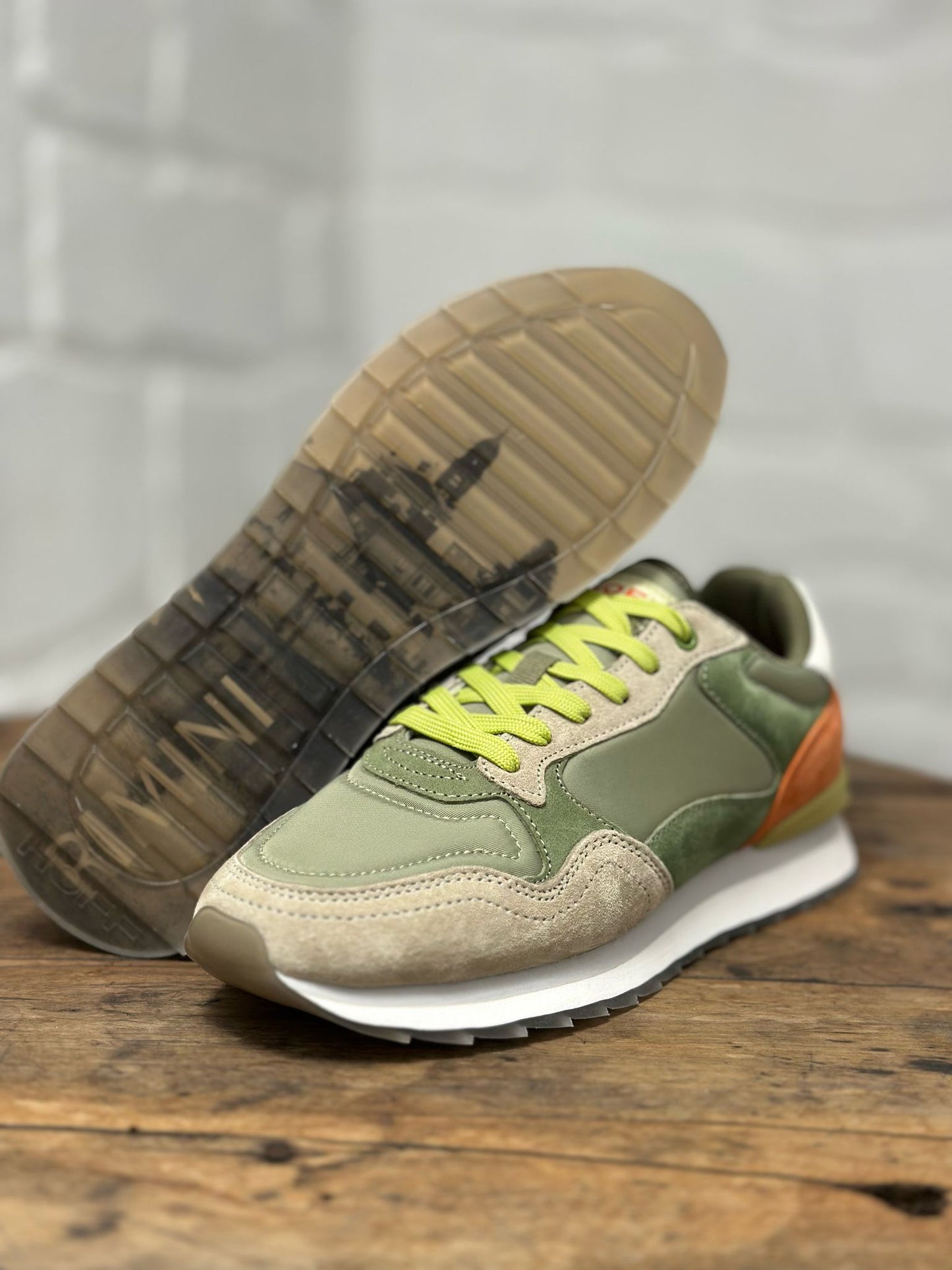 Baskets HOFF CITY RIMINI Kaki homme