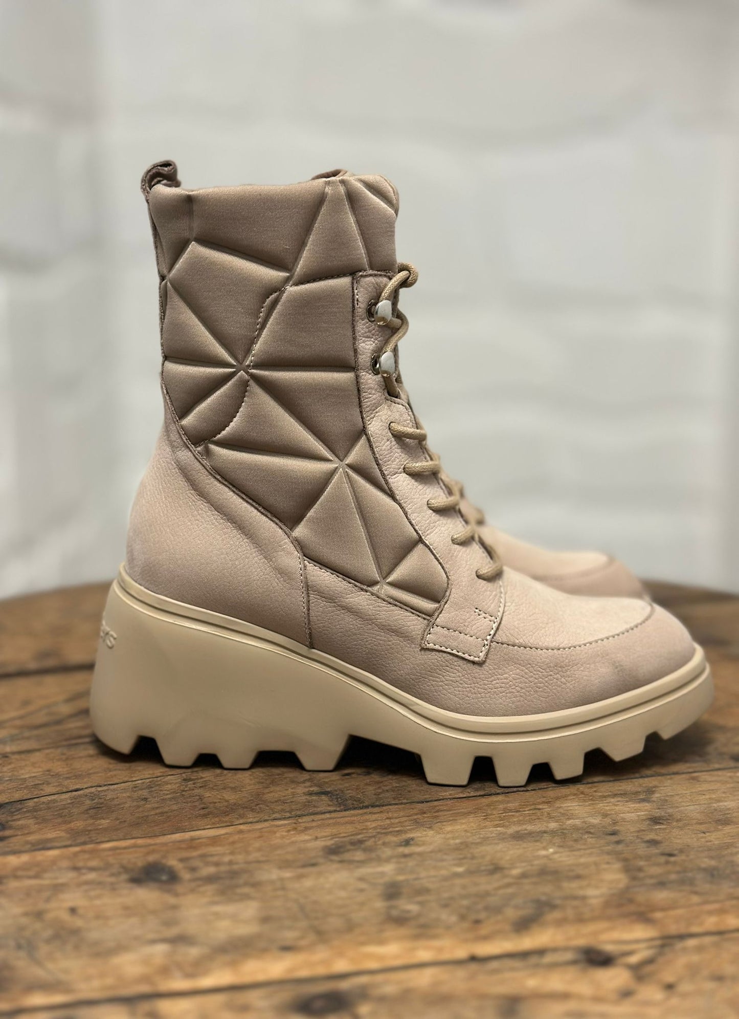 Bottines SILVER Beige WONDERS G-7004