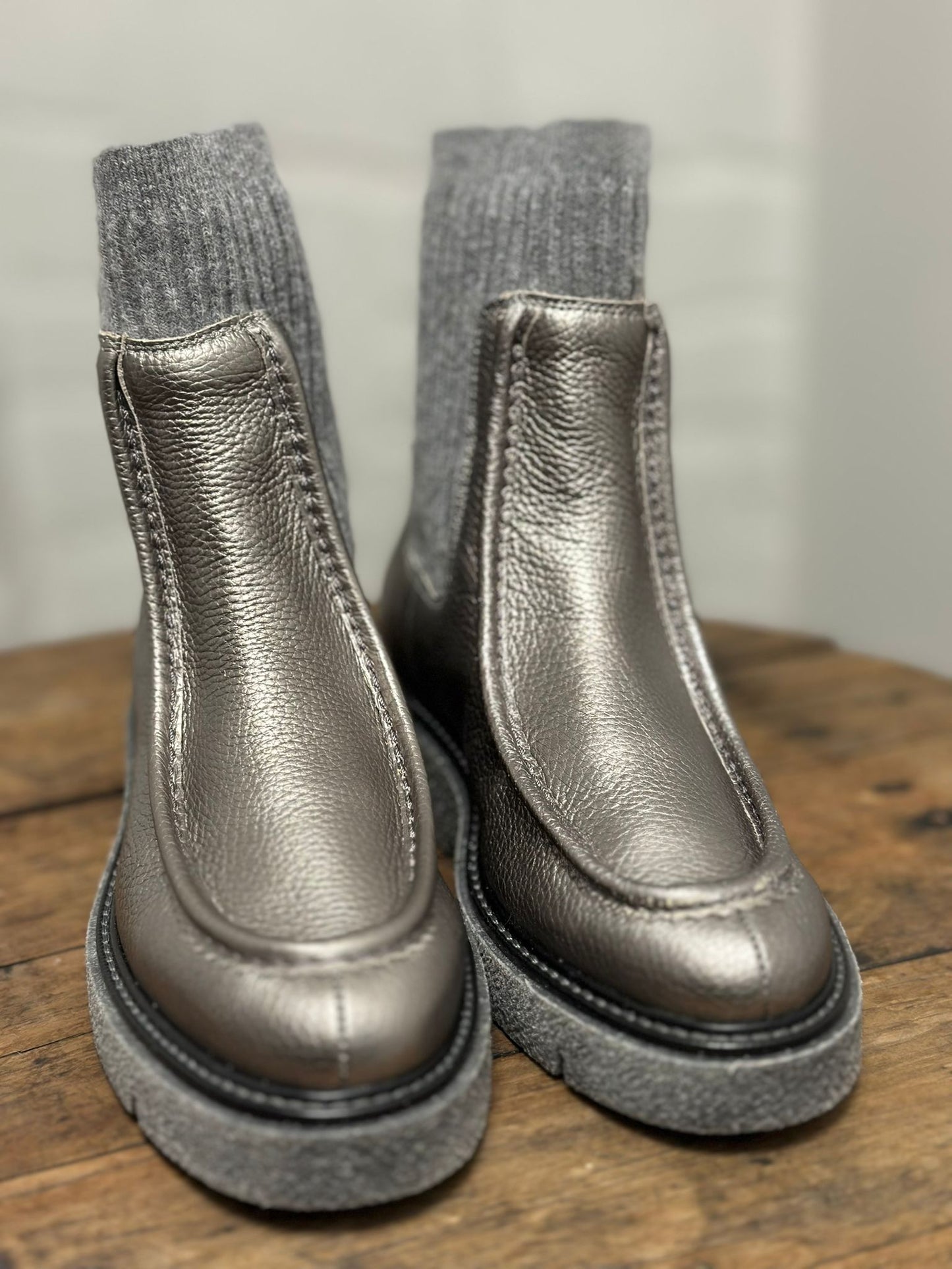 Bottines plates NUCLEO PELTRO 26251 Argenté Week end by PEDRO MIRALLES