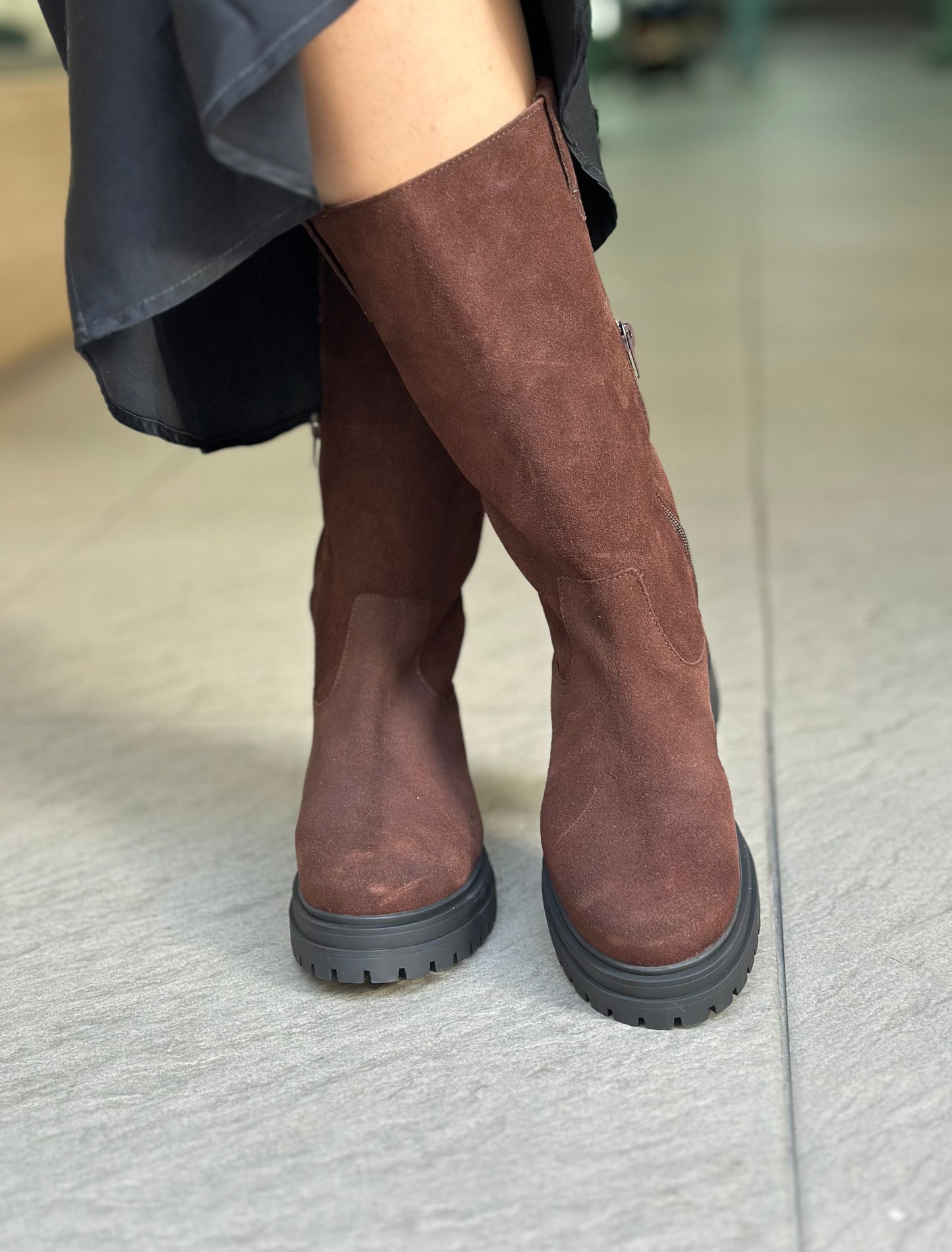 Bottes BELANG MARRON 08317 femme