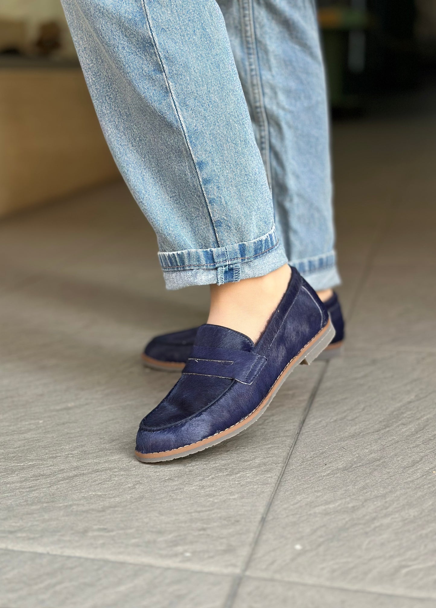 Mocassins BELANG NAVY 08336 femme