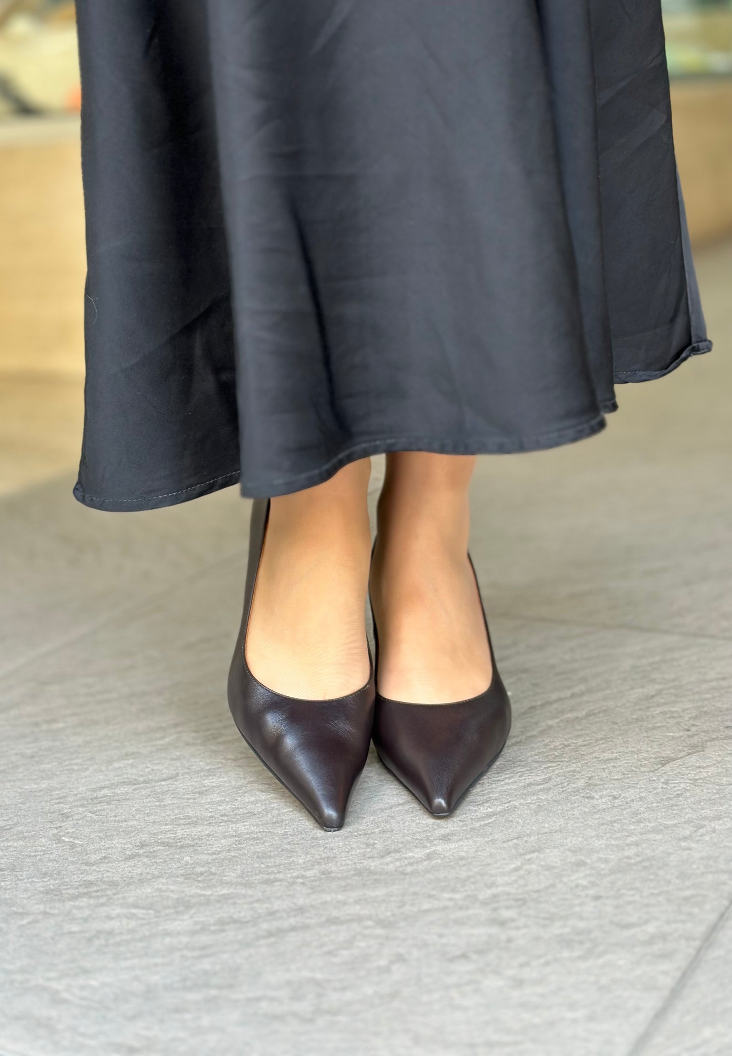 Escarpins ANGEL ALARCON 25552-458B NAPA VOLGA MARRON femme