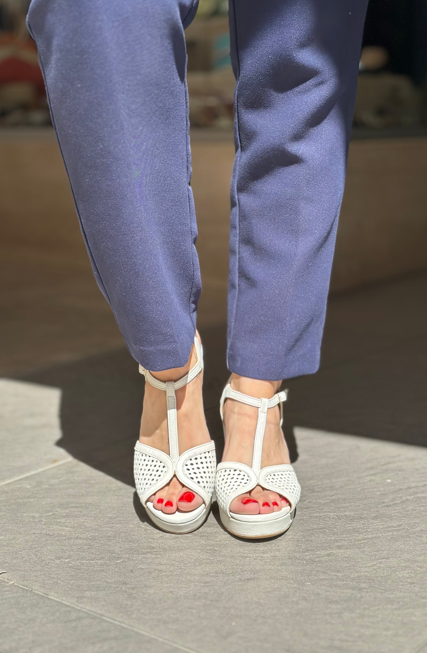 Nu-pieds à talons LES VENUES Beige Femme