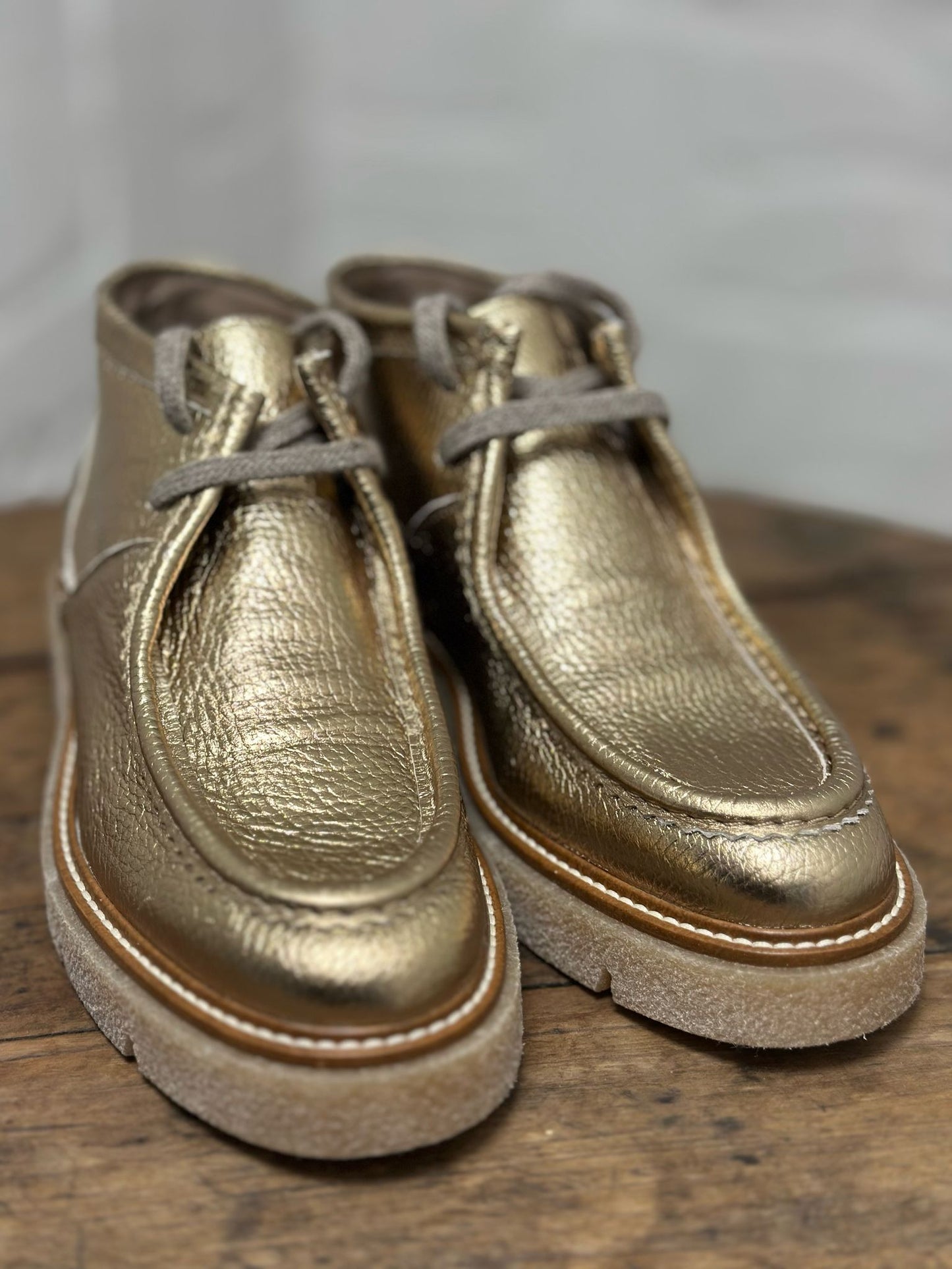 Chaussures plates NUCLEO PELTRO 26254 Doré Week end by PEDRO MIRALLES