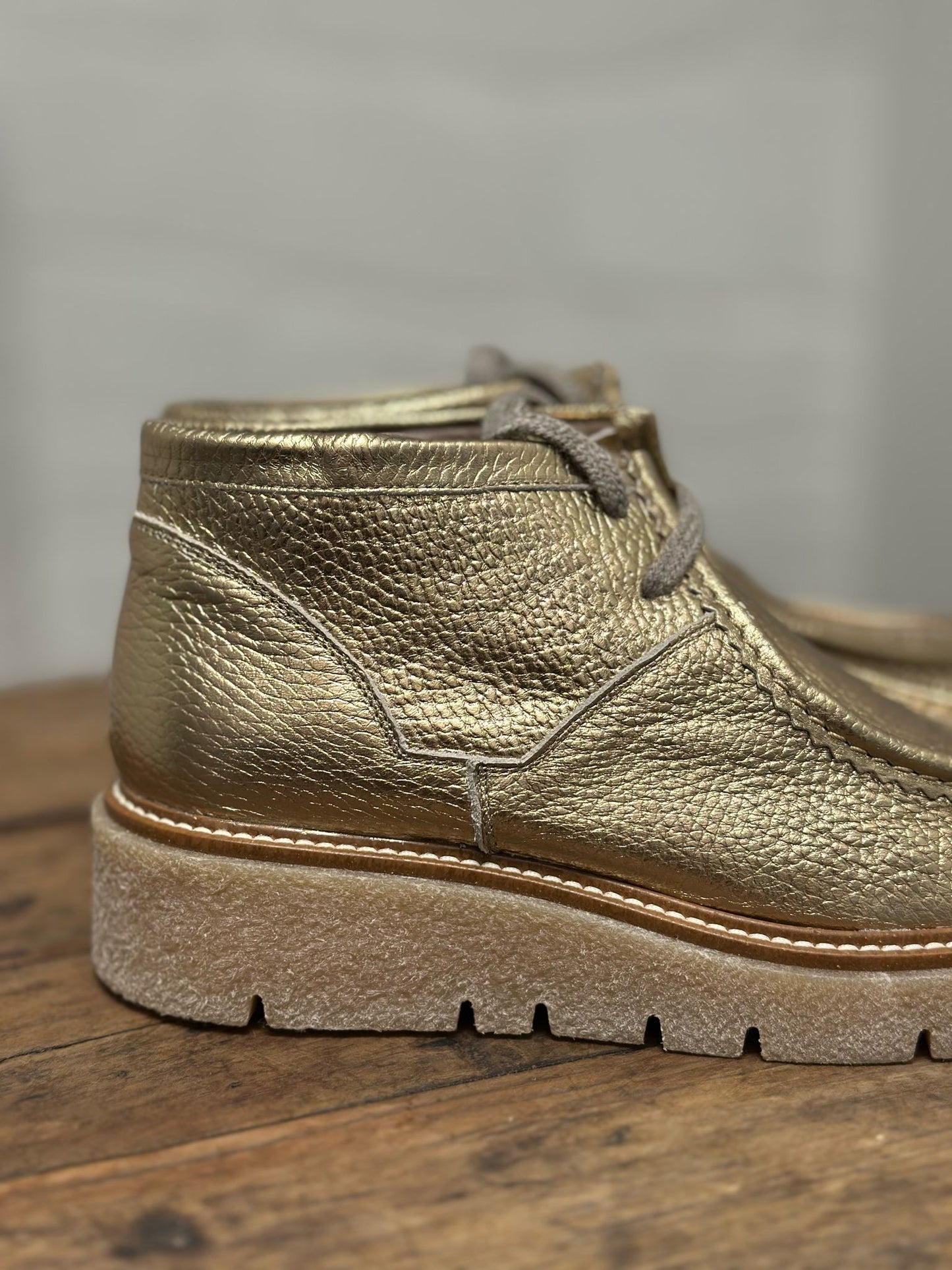 Chaussures plates NUCLEO PELTRO 26254 Doré Week end by PEDRO MIRALLES