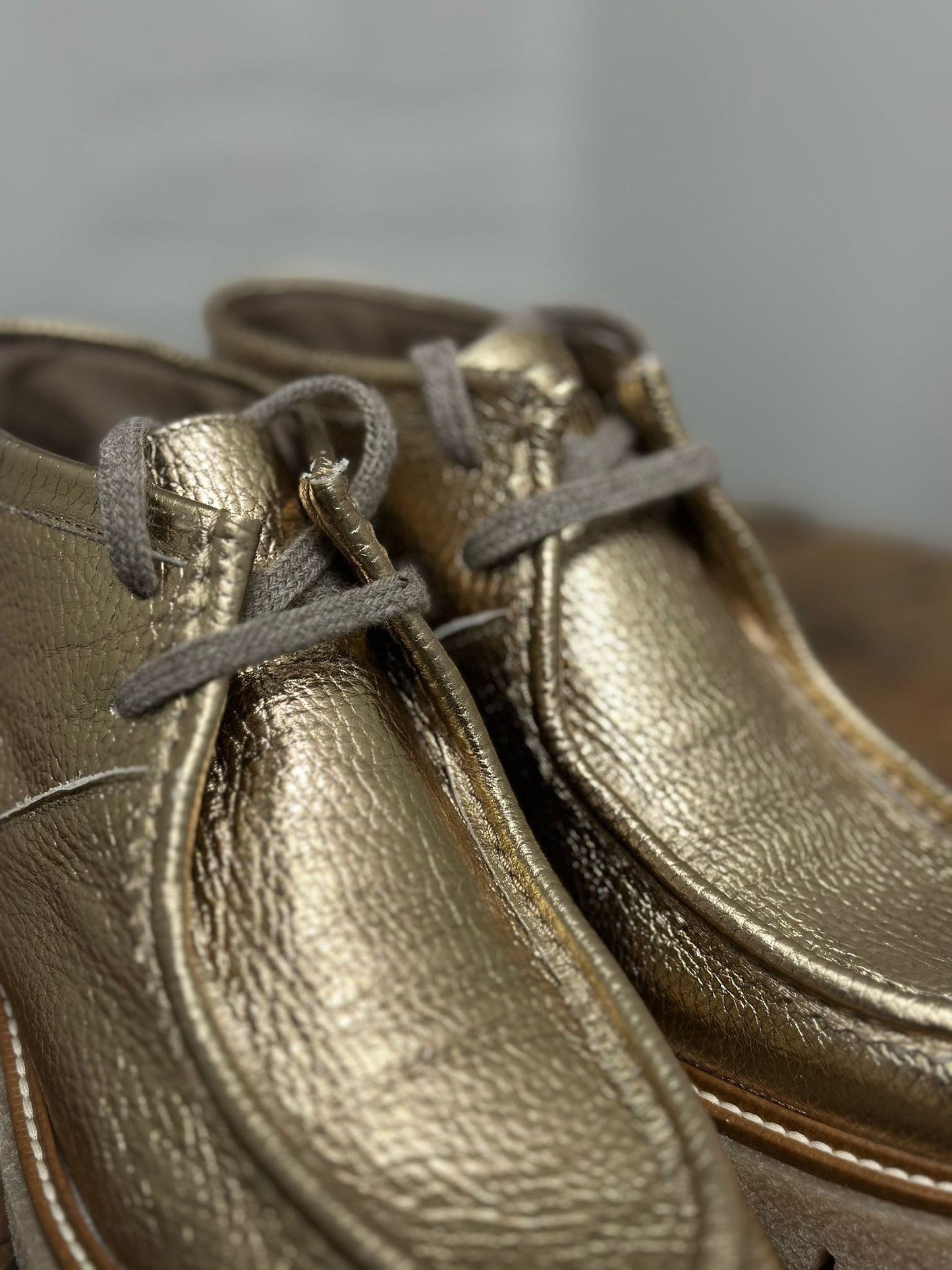Chaussures plates NUCLEO PELTRO 26254 Doré Week end by PEDRO MIRALLES