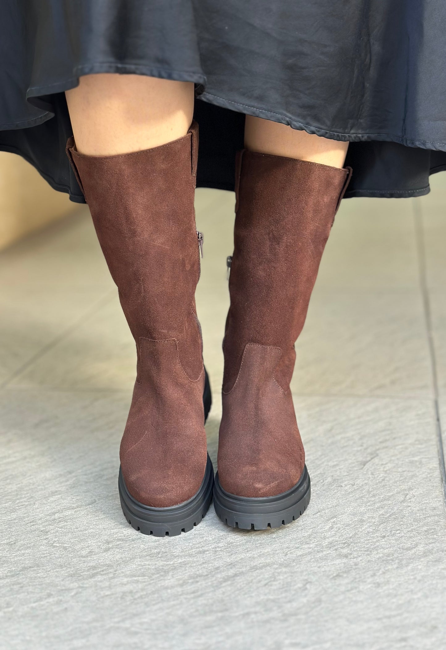 Bottes BELANG MARRON 08317 femme