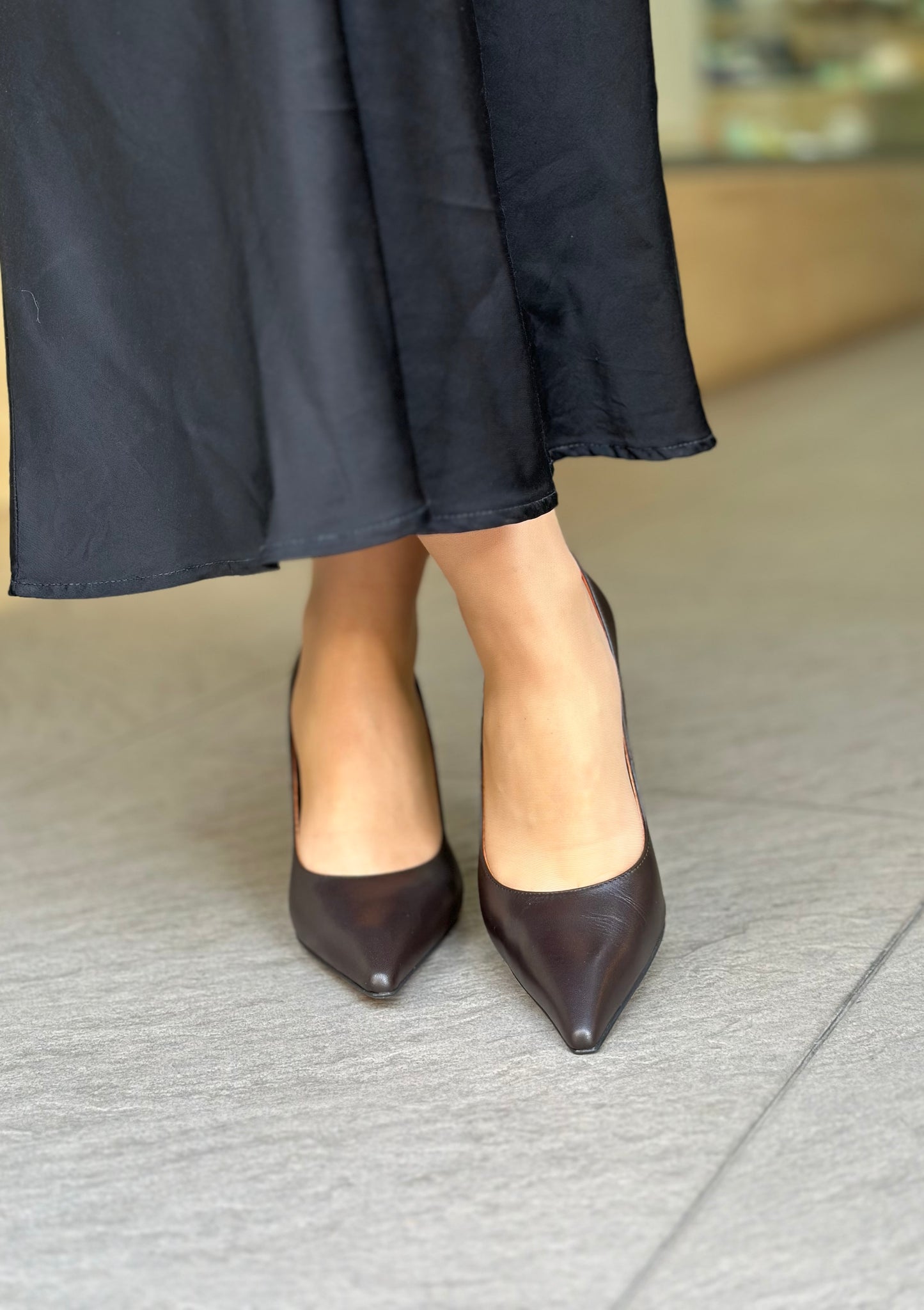 Escarpins ANGEL ALARCON 25559-539C NAPA VOLGA MARRON femme