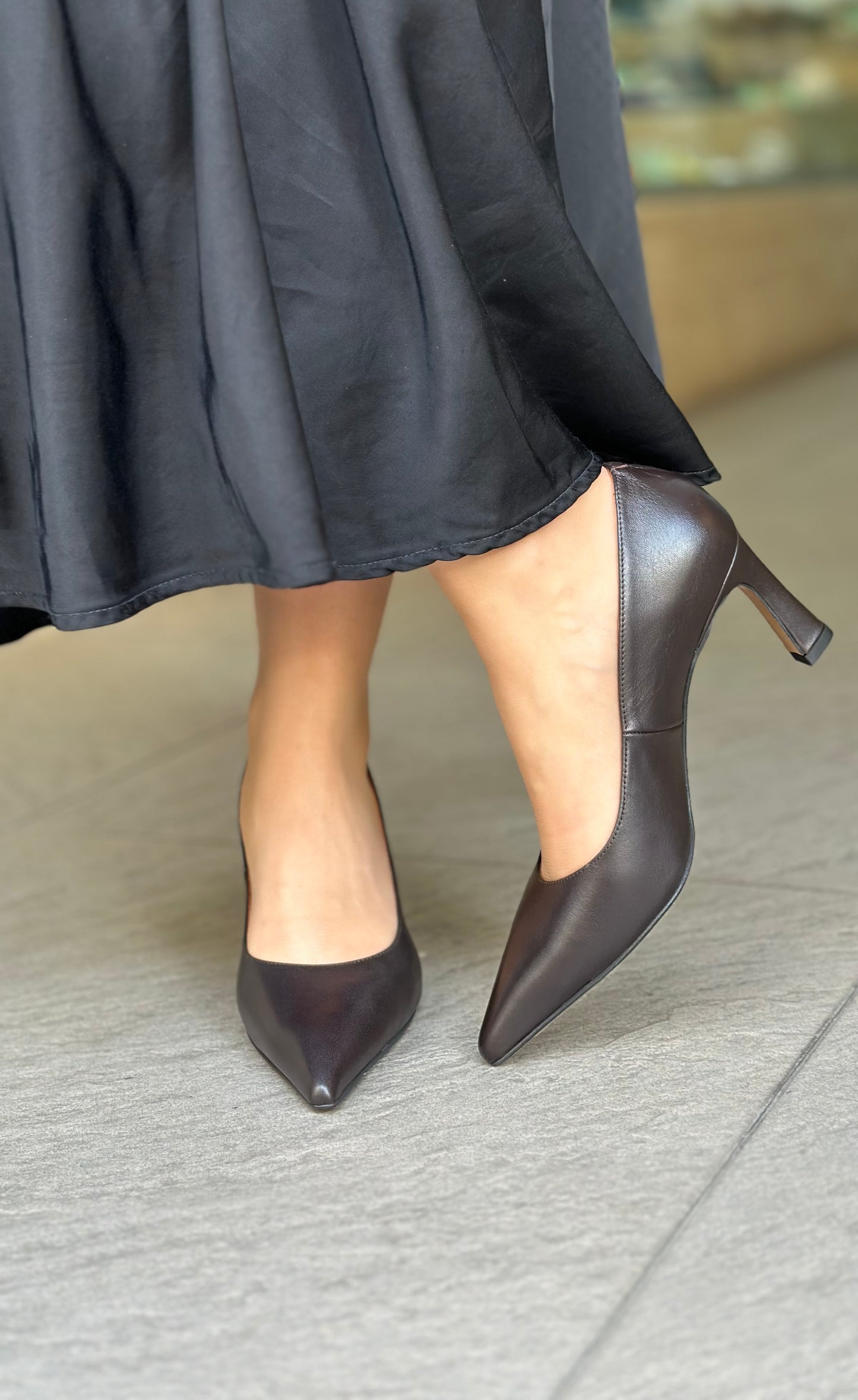 Escarpins ANGEL ALARCON 25552-458B NAPA VOLGA MARRON femme