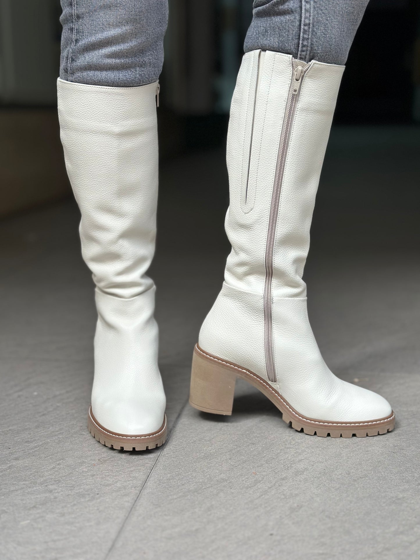Bottes SOFTWAVES blanches femme