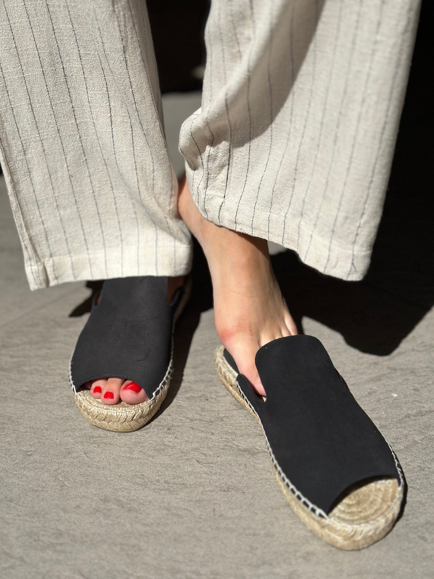 Nu-pieds PALOMITAS by PALOMA BARCELO noir femme
