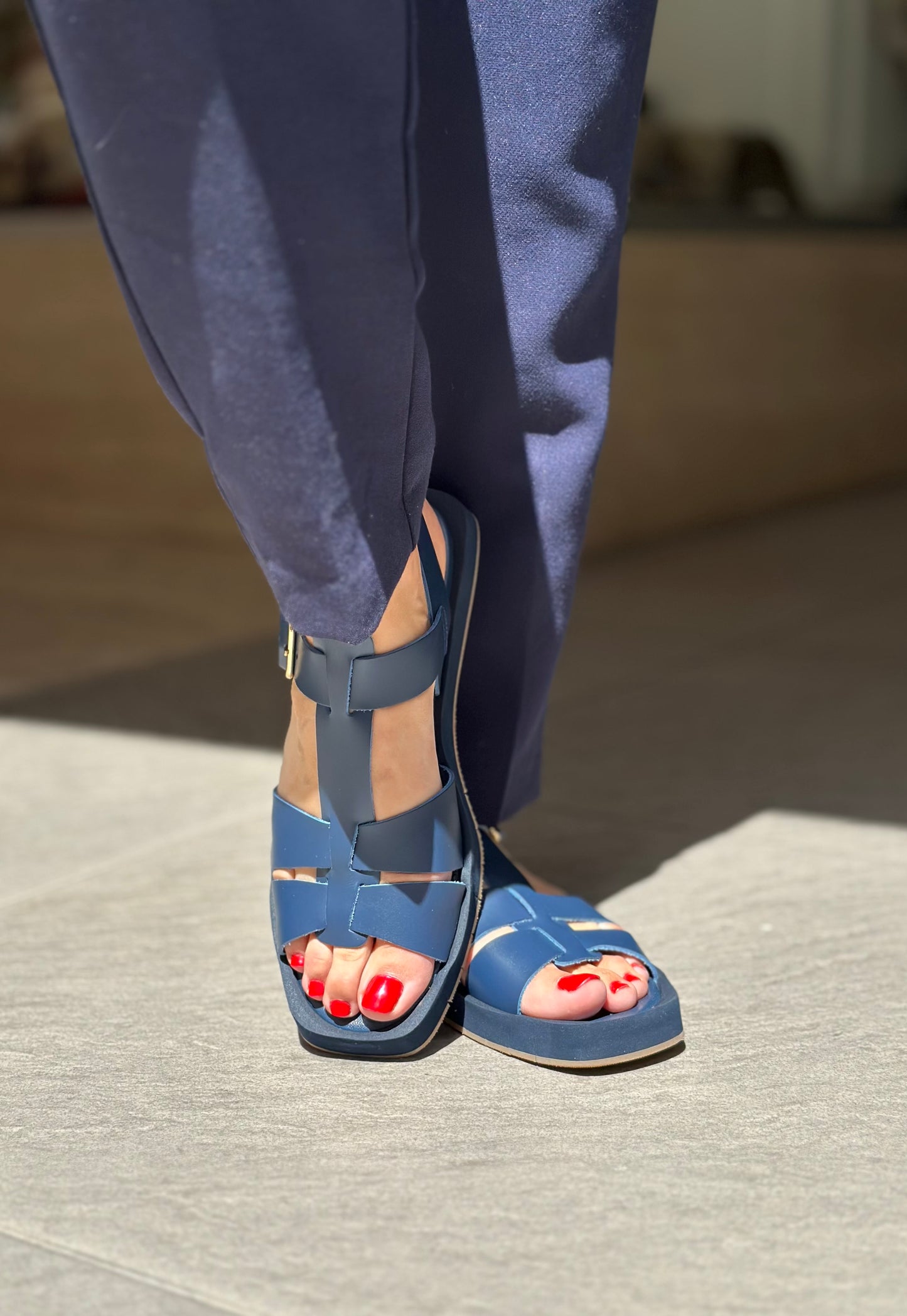 Sandales PALOMITAS by PALOMA BARCELO Bleu femme
